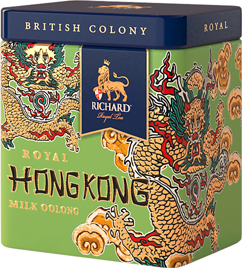 Изображение товара Чай зеленый RICHARD British Colony Royal Milk Oolong крупнолистовой, 50г