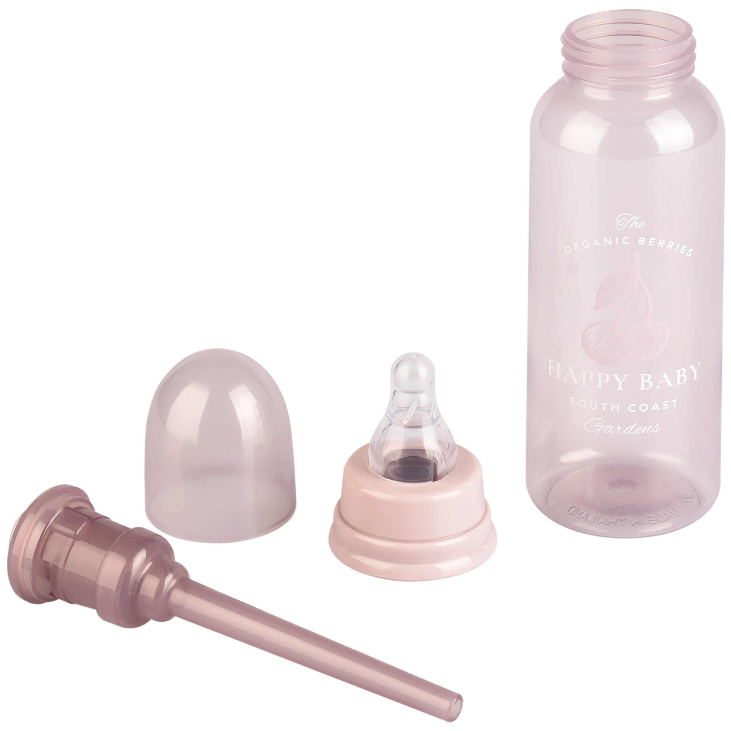 Изображение товара Бутылочка для кормления HAPPY BABY 250мл, антиколиковая с силиконовой соской, Арт. 10015