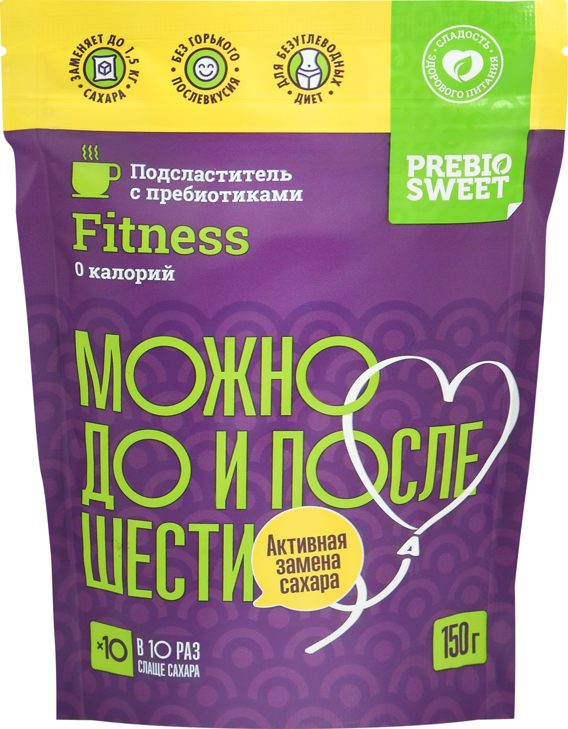 Изображение товара Подсластитель столовый PREBIOSWEET Fitness, 150г