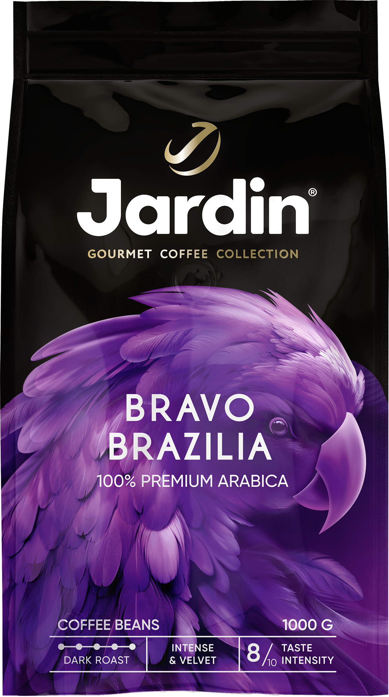 Изображение товара Кофе зерновой JARDIN Bravo Brazilia жареный 1кг - насыщенный бразильский эспрессо