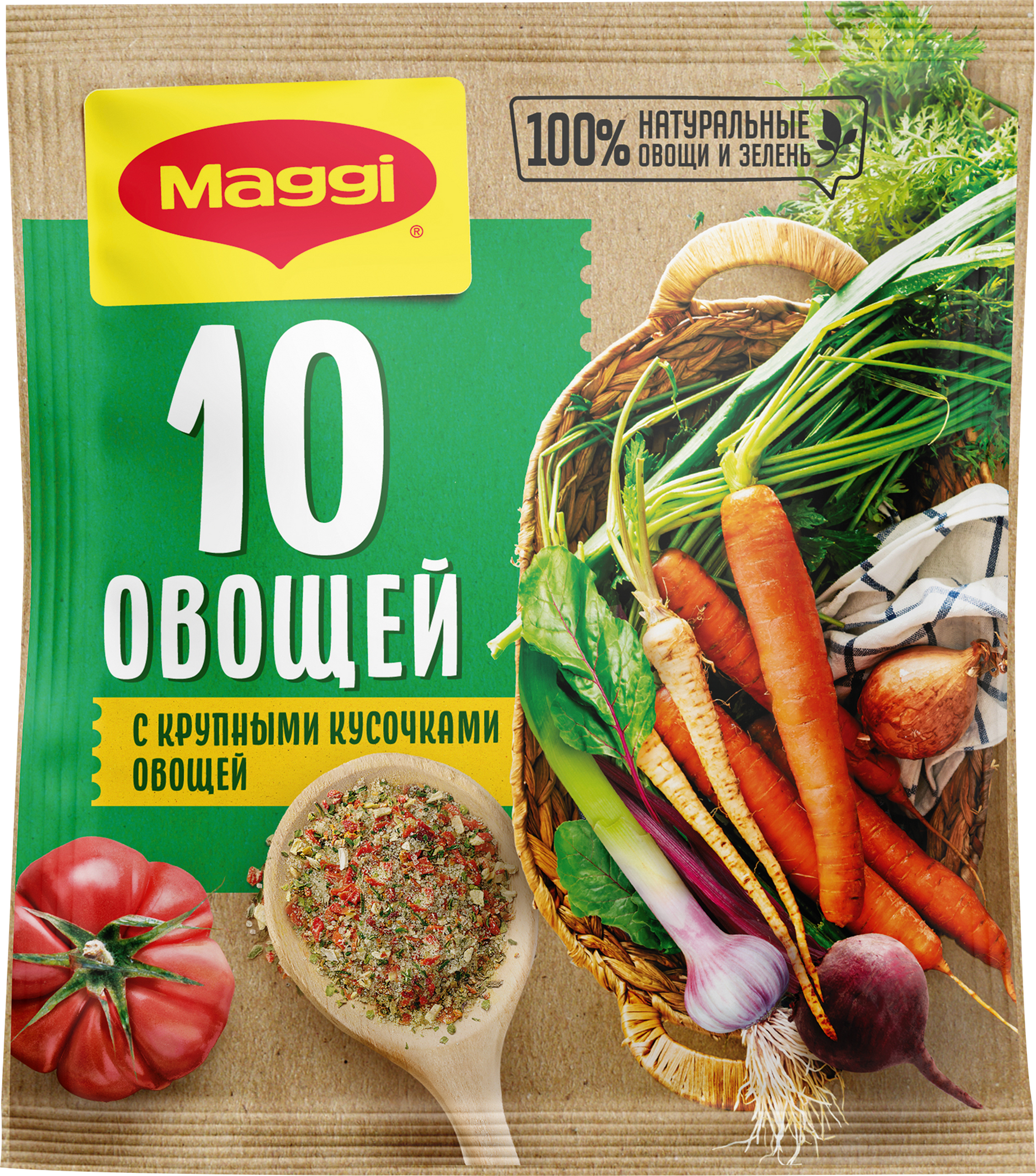 Изображение товара Приправа MAGGI 10 овощей, 75г