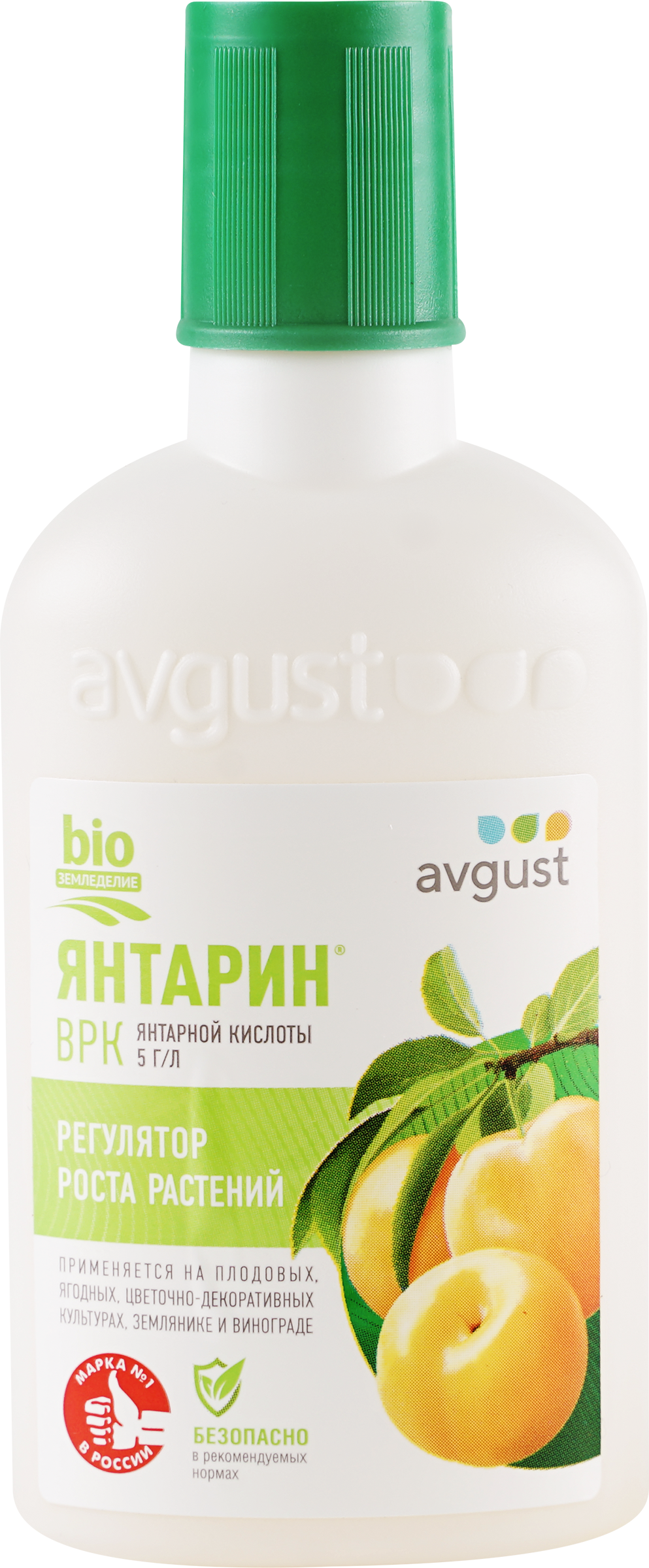 Изображение товара Стимулятор роста для растений AVGUST Янтарин 100мл