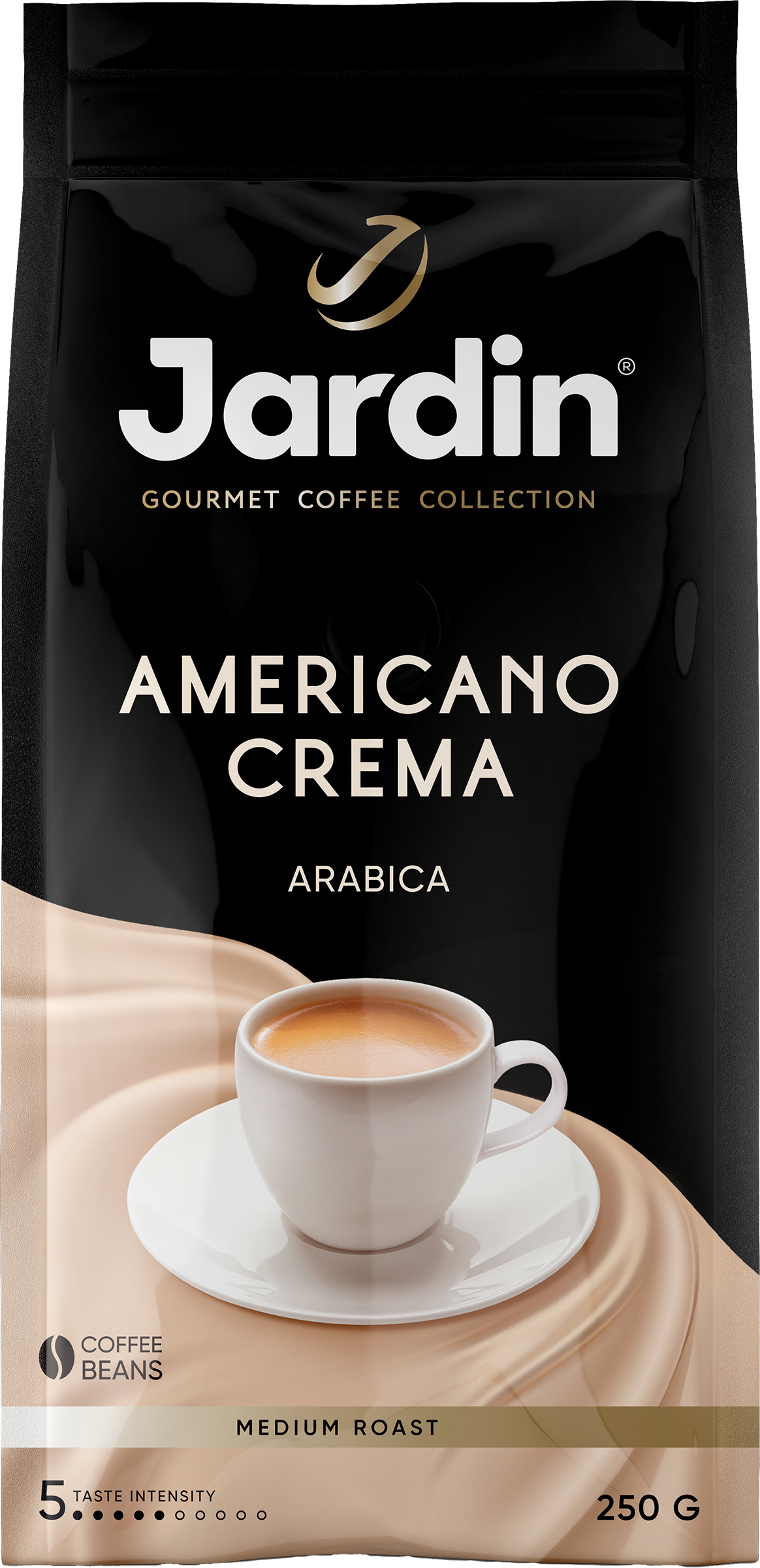 Изображение товара Кофе зерновой JARDIN Americano Crema жареный, 250г