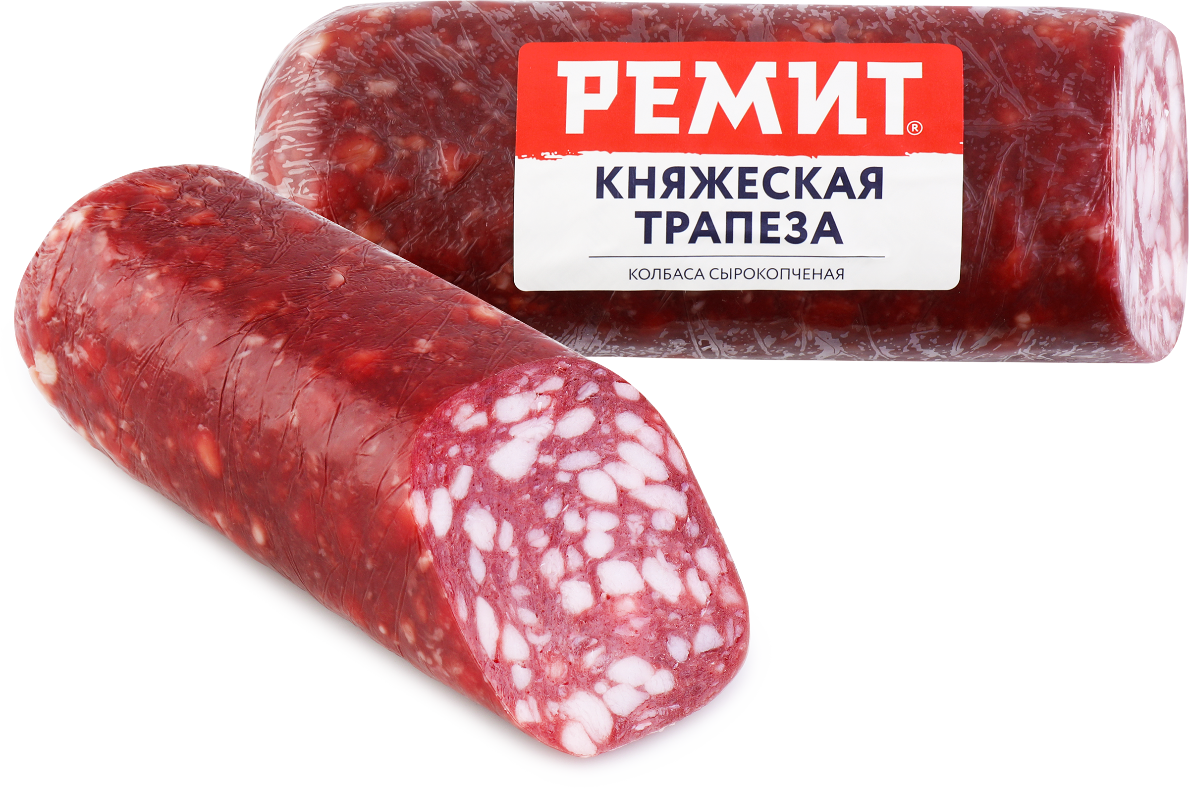 Изображение товара Колбаса сырокопченая РЕМИТ Княжеская Трапеза, весовая