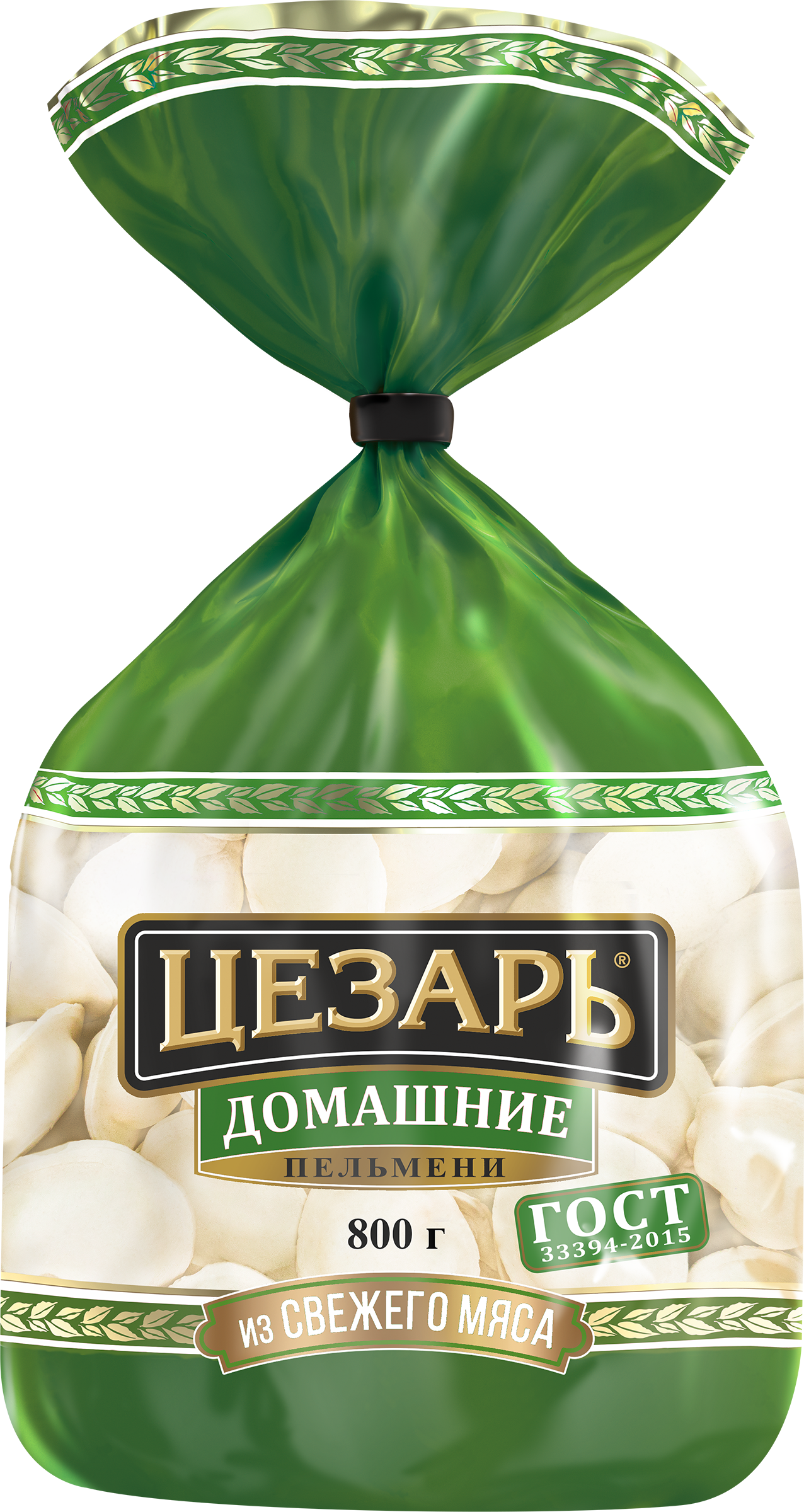 Изображение товара Пельмени ЦЕЗАРЬ Домашние 800г с говядиной и свининой по ГОСТ