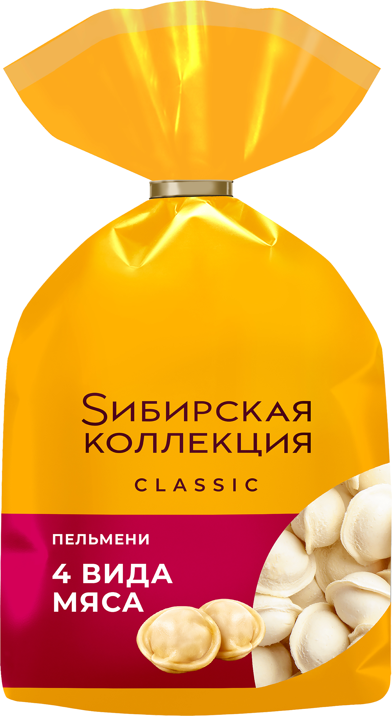 Изображение товара Пельмени СИБИРСКАЯ КОЛЛЕКЦИЯ 4 вида мяса 700 г - быстрое и вкусное решение для обеда