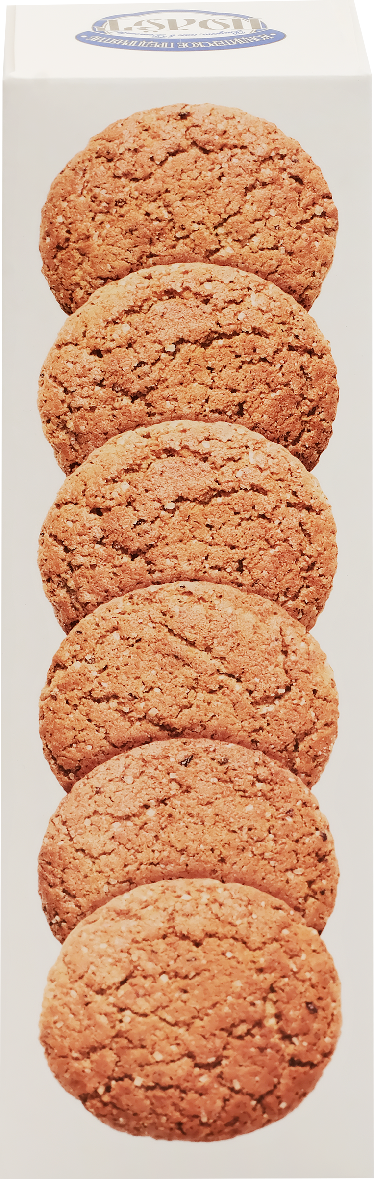 Изображение товара Печенье КП ПОЛЕТ овсяное Классическое на сливочном масле, 250г