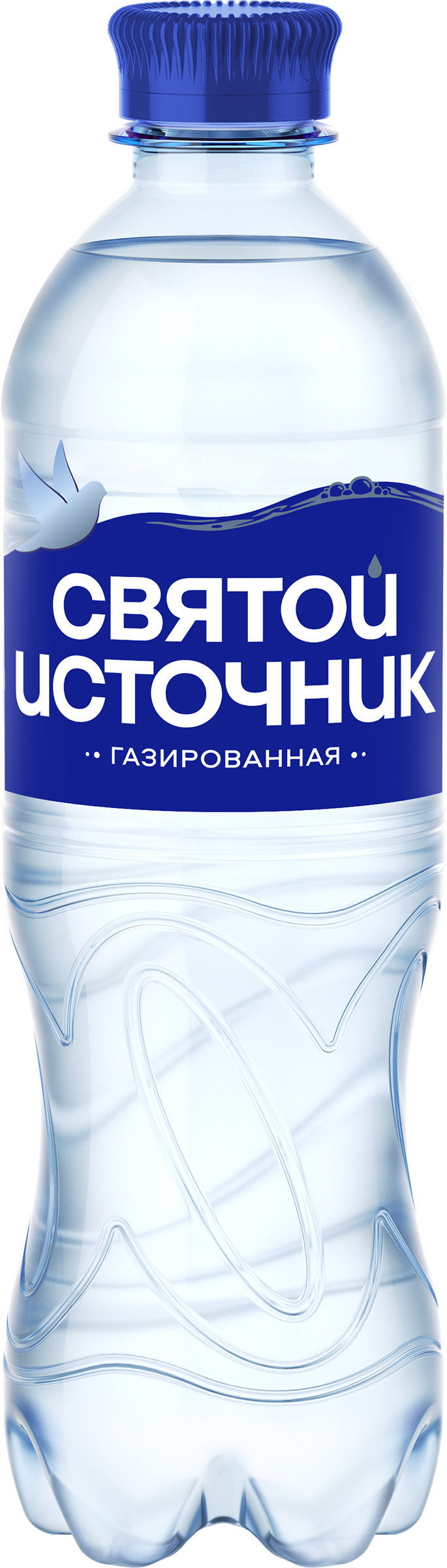 Изображение товара Газированная питьевая вода Святой Источник 0.5л - натуральная и освежающая