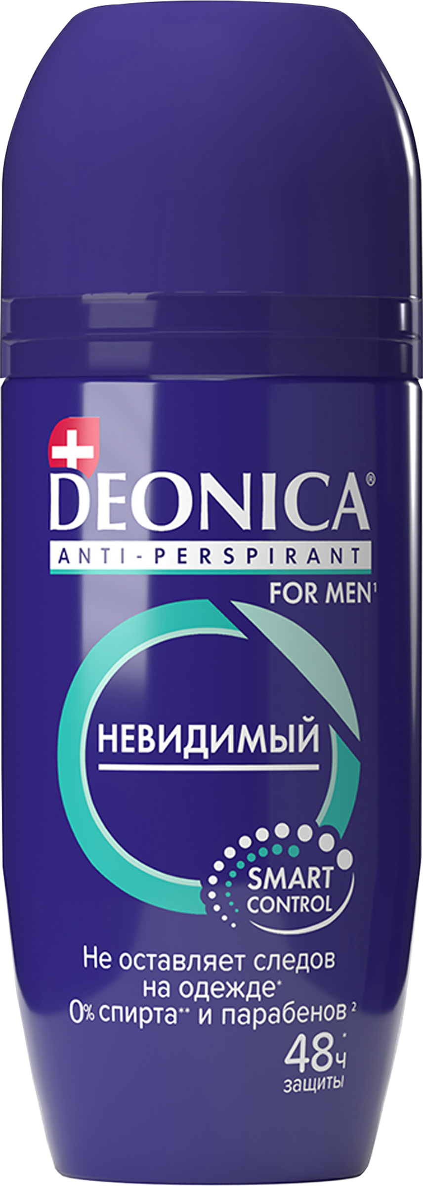 Изображение товара Антиперспирант роликовый мужской DEONICA For men невидимый 50мл