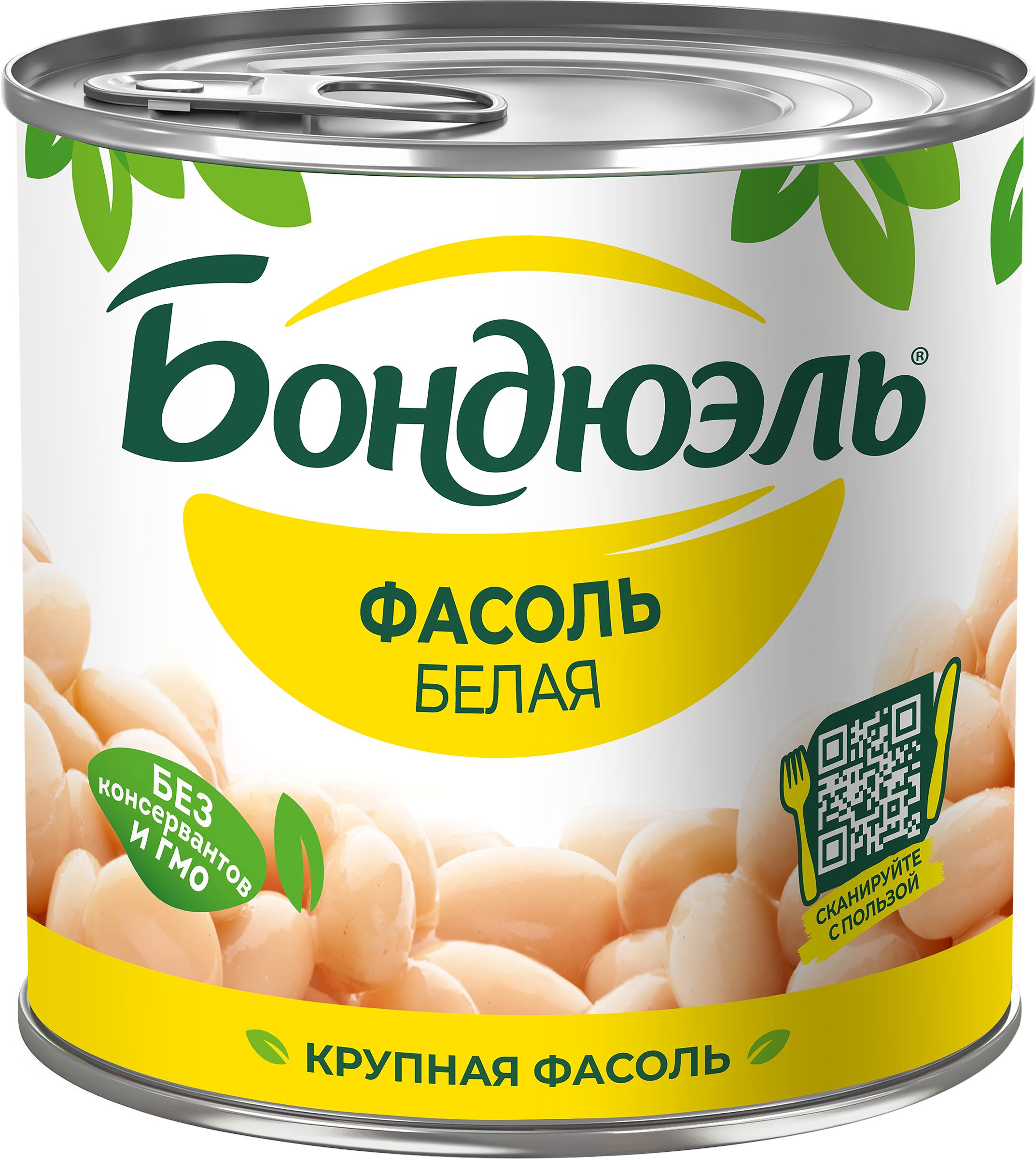 Изображение товара Фасоль белая БОНДЮЭЛЬ, 425мл