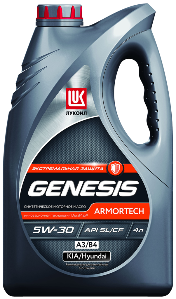Изображение товара Масло моторное ЛУКОЙЛ Genesis Armortech НК Sae 5W30 Арт. 3149287, 4л