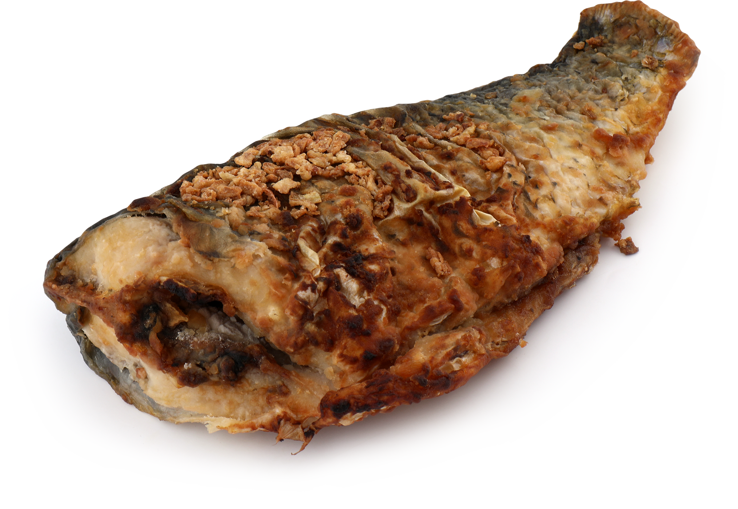 Изображение товара Карп жареный с луком и зеленью ЛЕНТА FRESH, готовый к употреблению