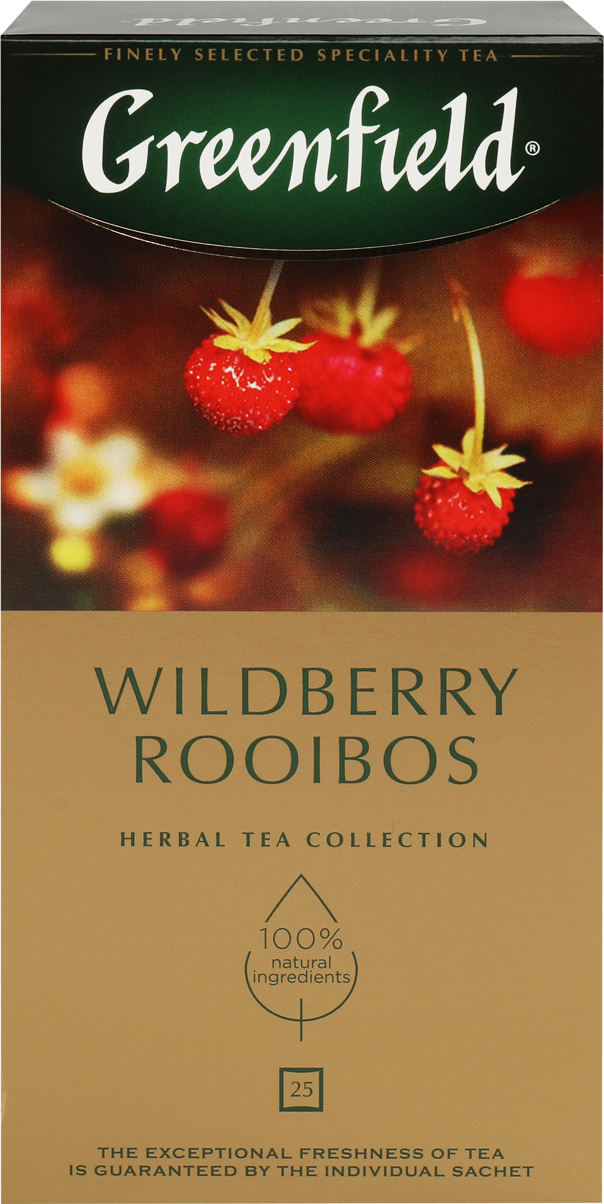 Изображение товара Чай травяной GREENFIELD Wildberry Rooibos, 25пак