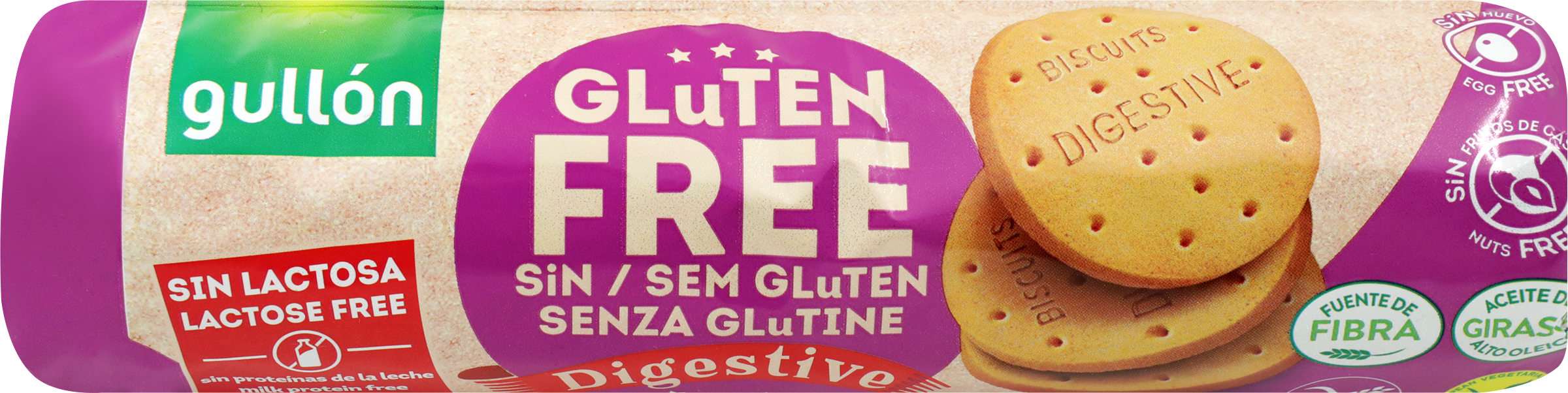 Изображение товара Печенье безглютеновое GULLON Digestive 150г - Вкусное и полезное лакомство