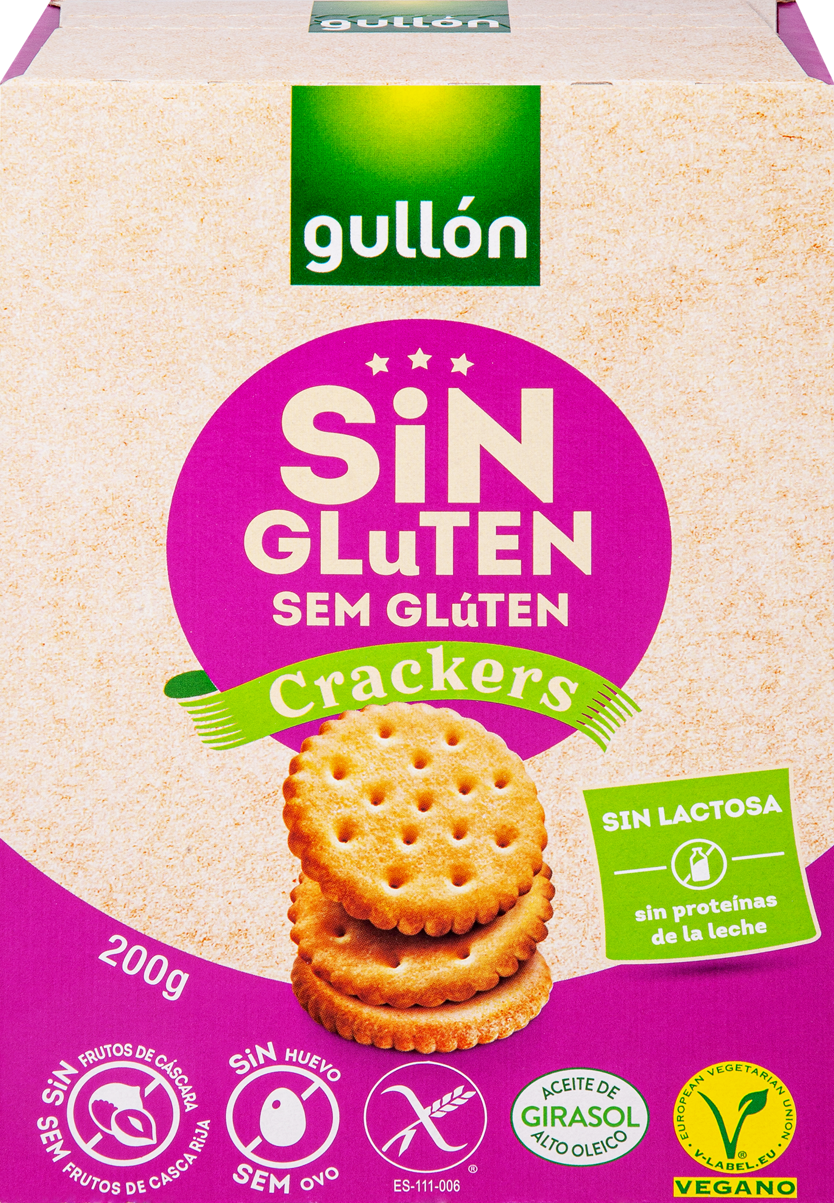 Изображение товара Крекер безглютеновый GULLON, 200г