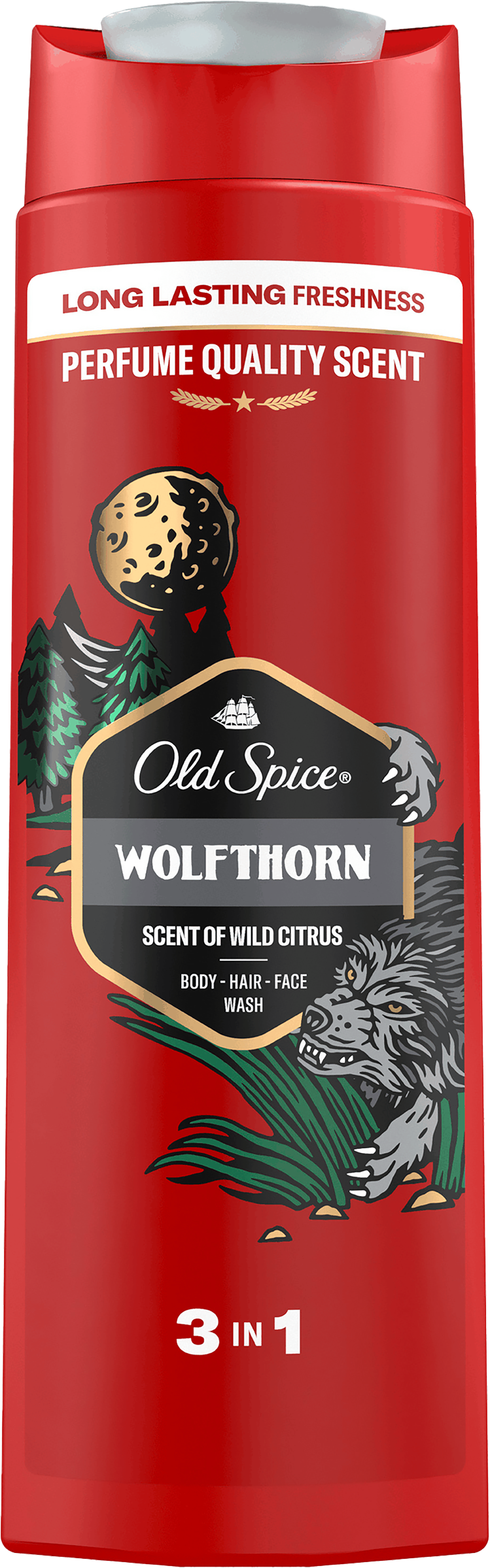Изображение товара Гель для душа и шампунь мужской OLD SPICE Wolfthorn, 400мл