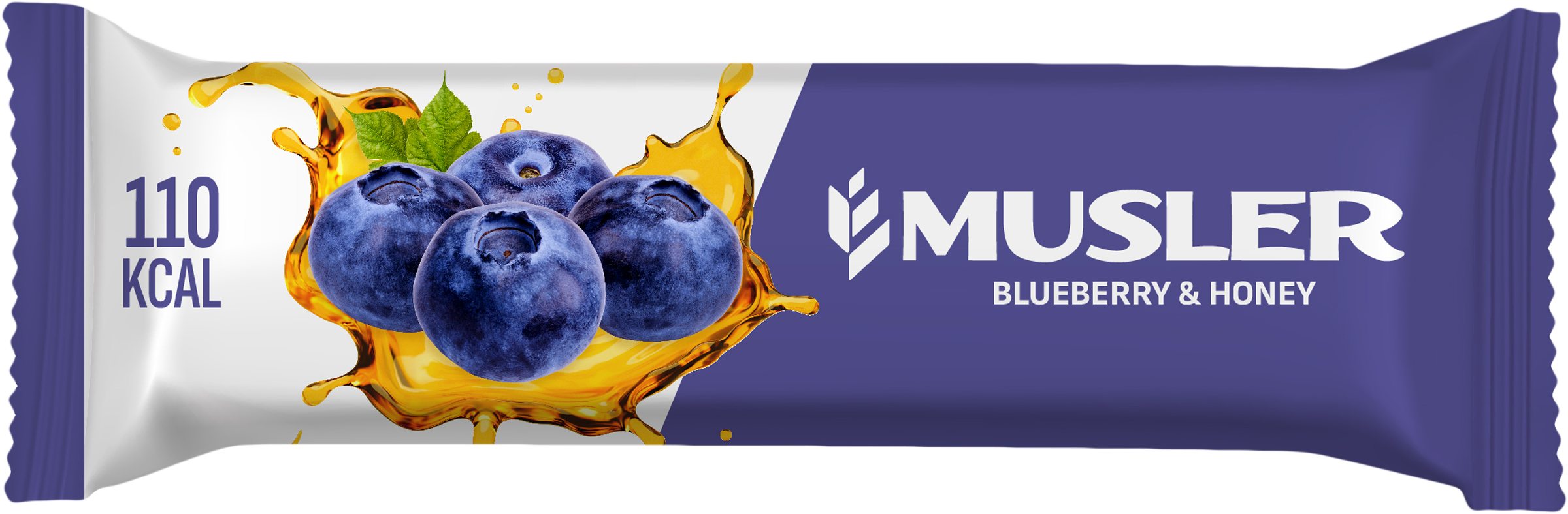 Изображение товара Батончик мюсли MUSLER Черника и мед, 30г