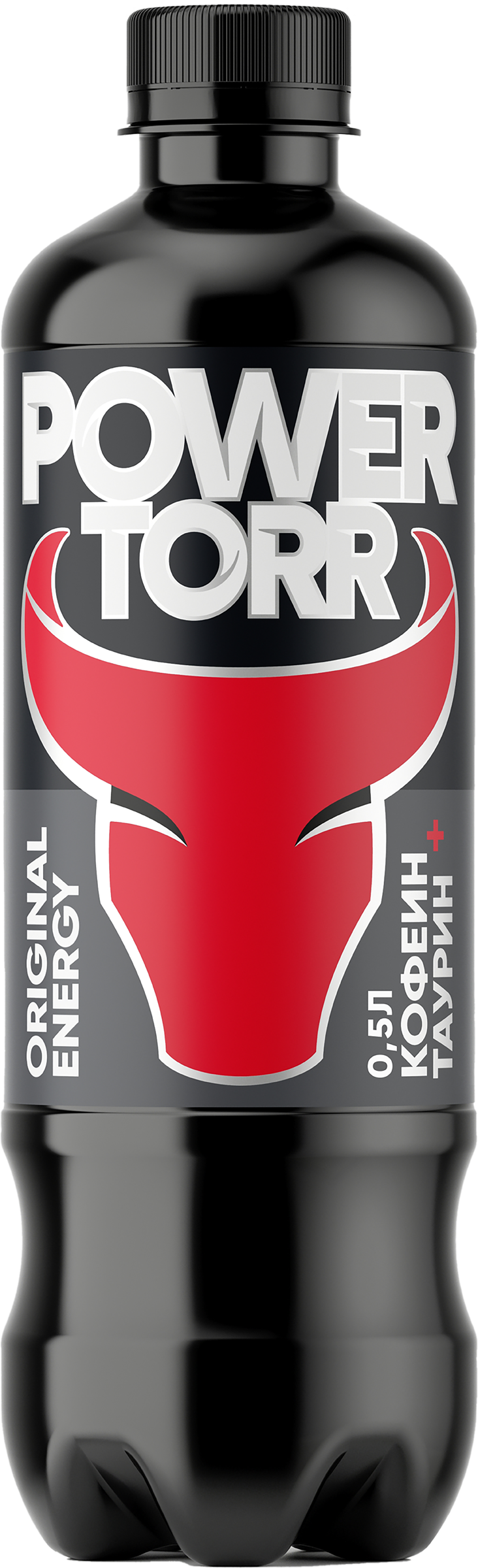 Изображение товара Энергетический напиток POWER TORR Black классический 0.5л газированный бодрящий