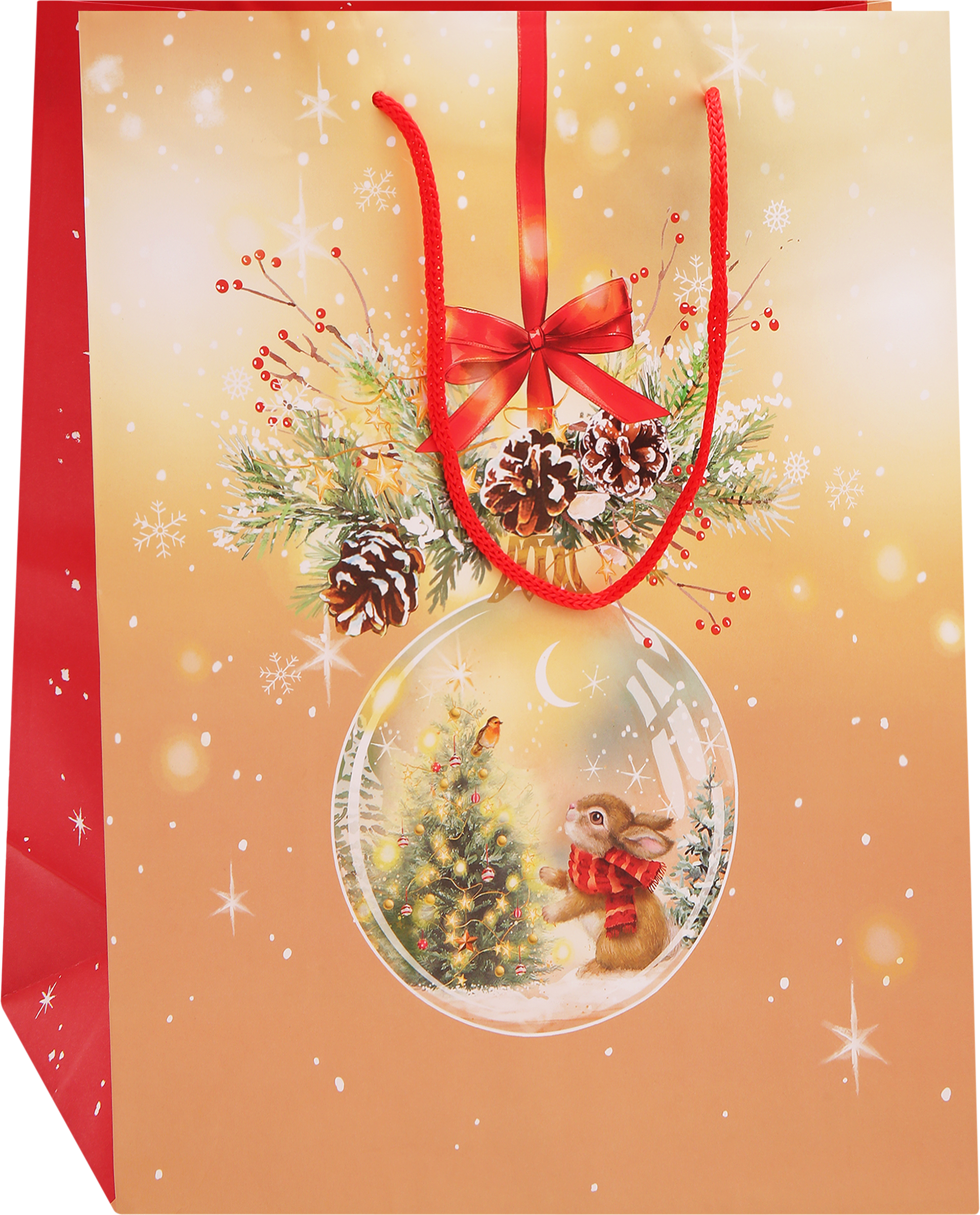 Изображение товара Подарочный пакет АРТ ДИЗАЙН Новый год 26х32х12см яркий праздничный дизайн