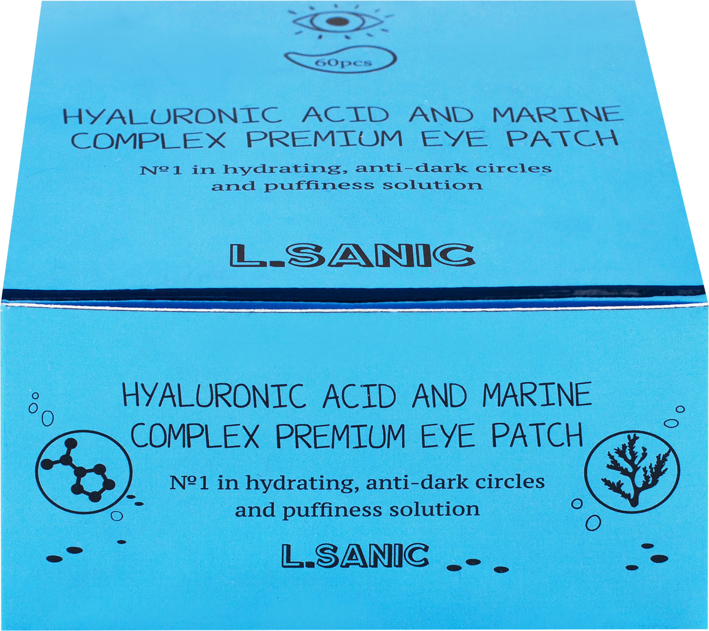 Изображение товара Патчи под глаза с гиалуроновой кислотой и водорослями L.SANIC 84г