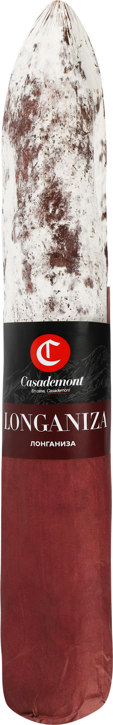 Изображение товара Колбаса сыровяленая CASADEMONT Лонганиза сухая  Деликастес из свинины