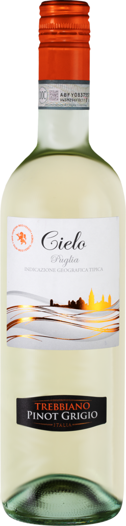 Изображение товара Вино CIELO Треббьяно Пино Гриджо белое полусухое 0.75л Италия