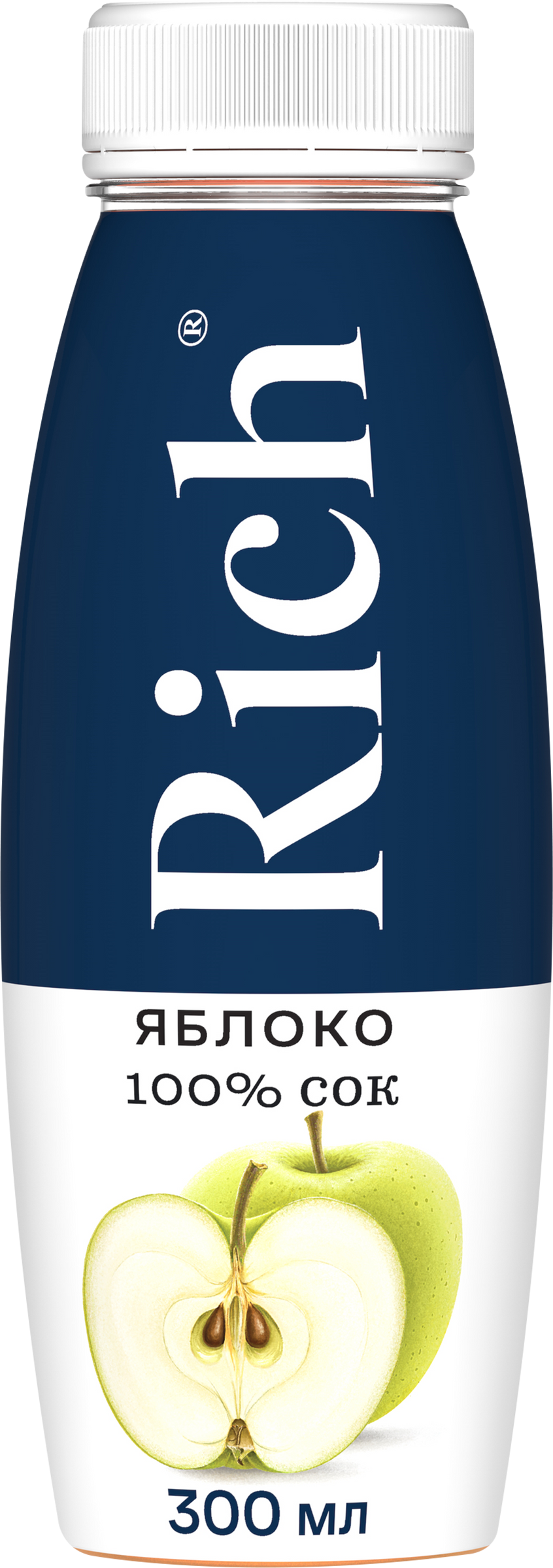 Изображение товара Сок RICH Яблоко, 0.3л