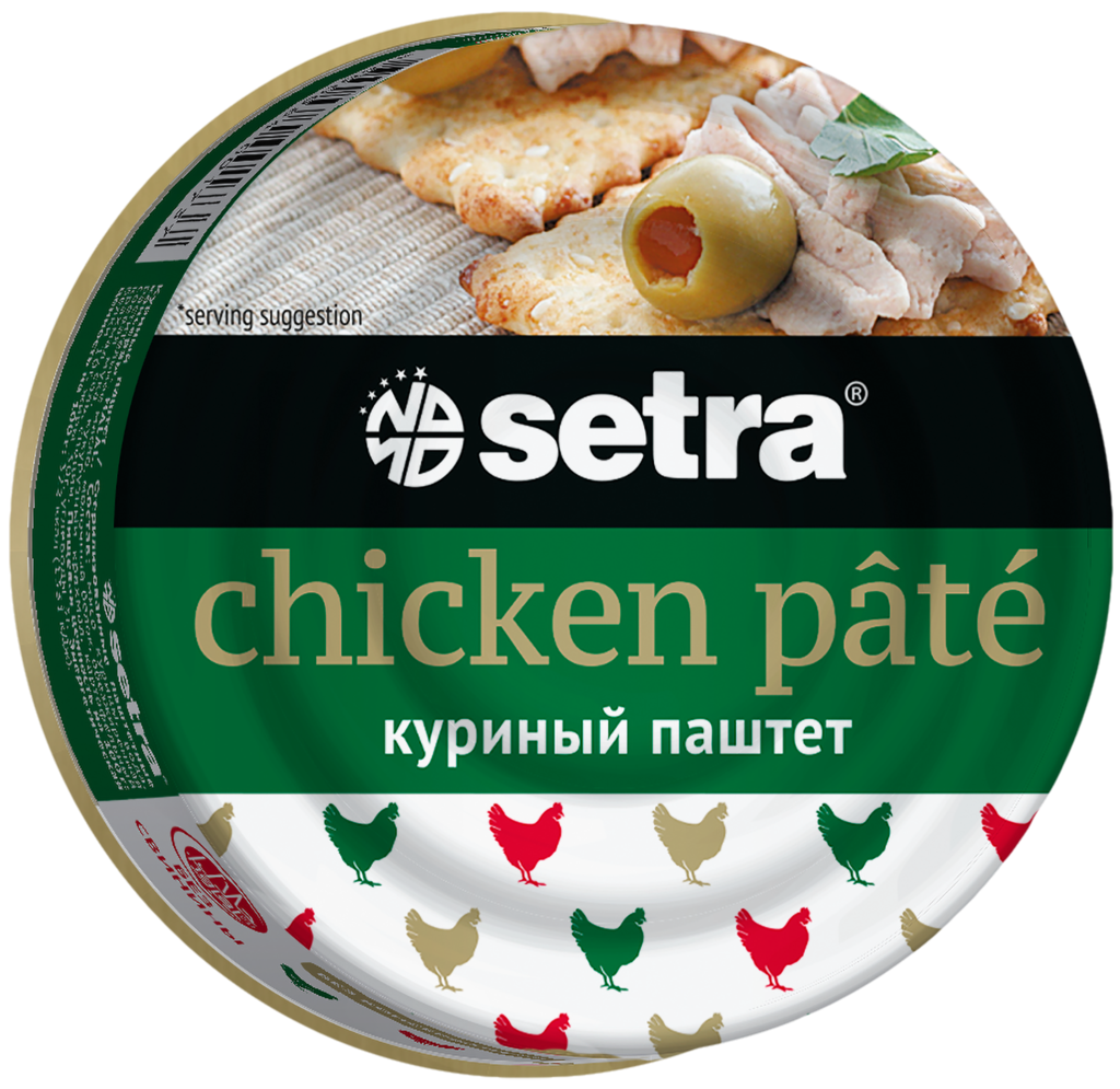 Изображение товара Паштет SETRA из курицы, 100г