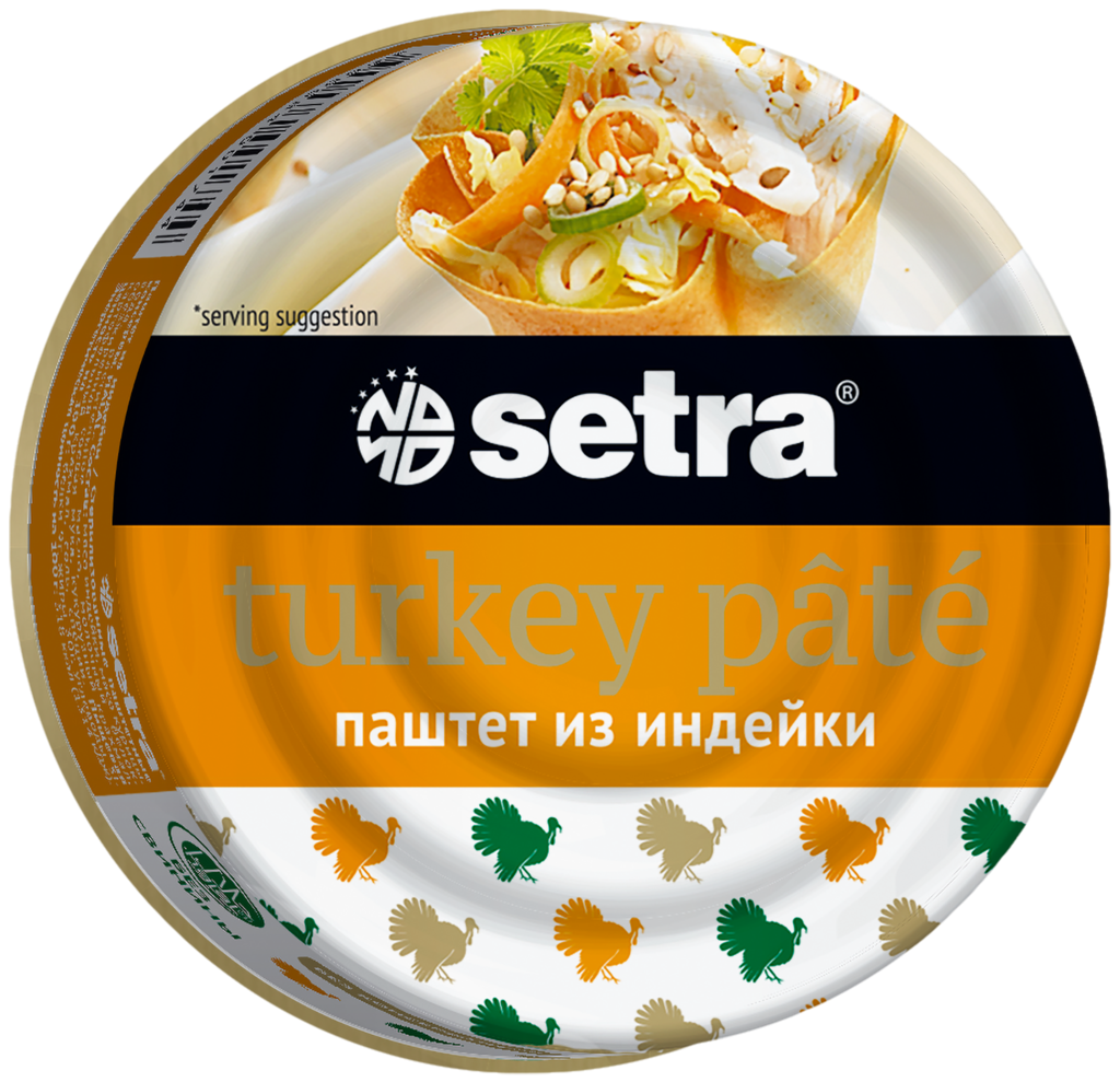 Изображение товара Паштет SETRA из индейки, 100г