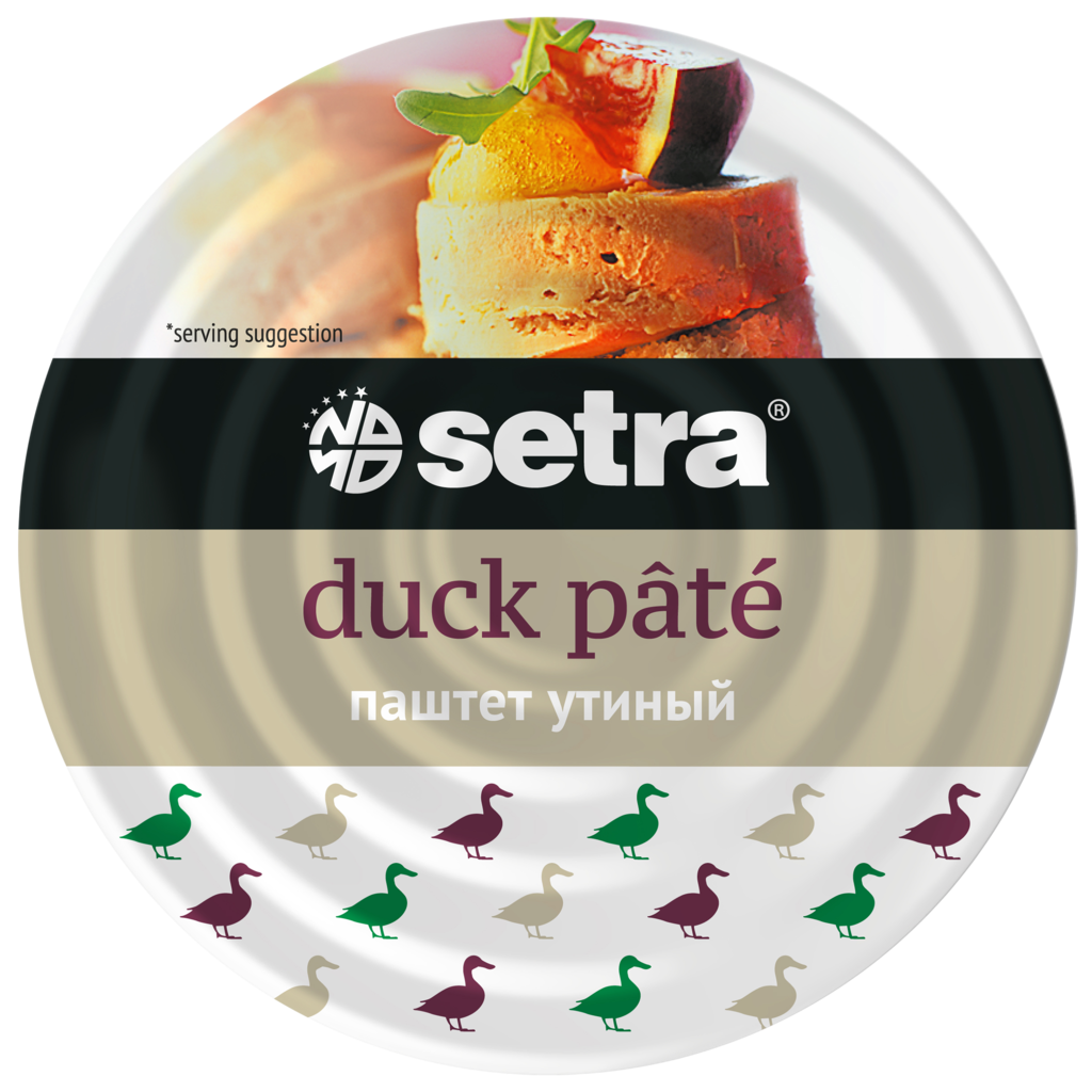 Изображение товара Паштет SETRA из утки, 100г