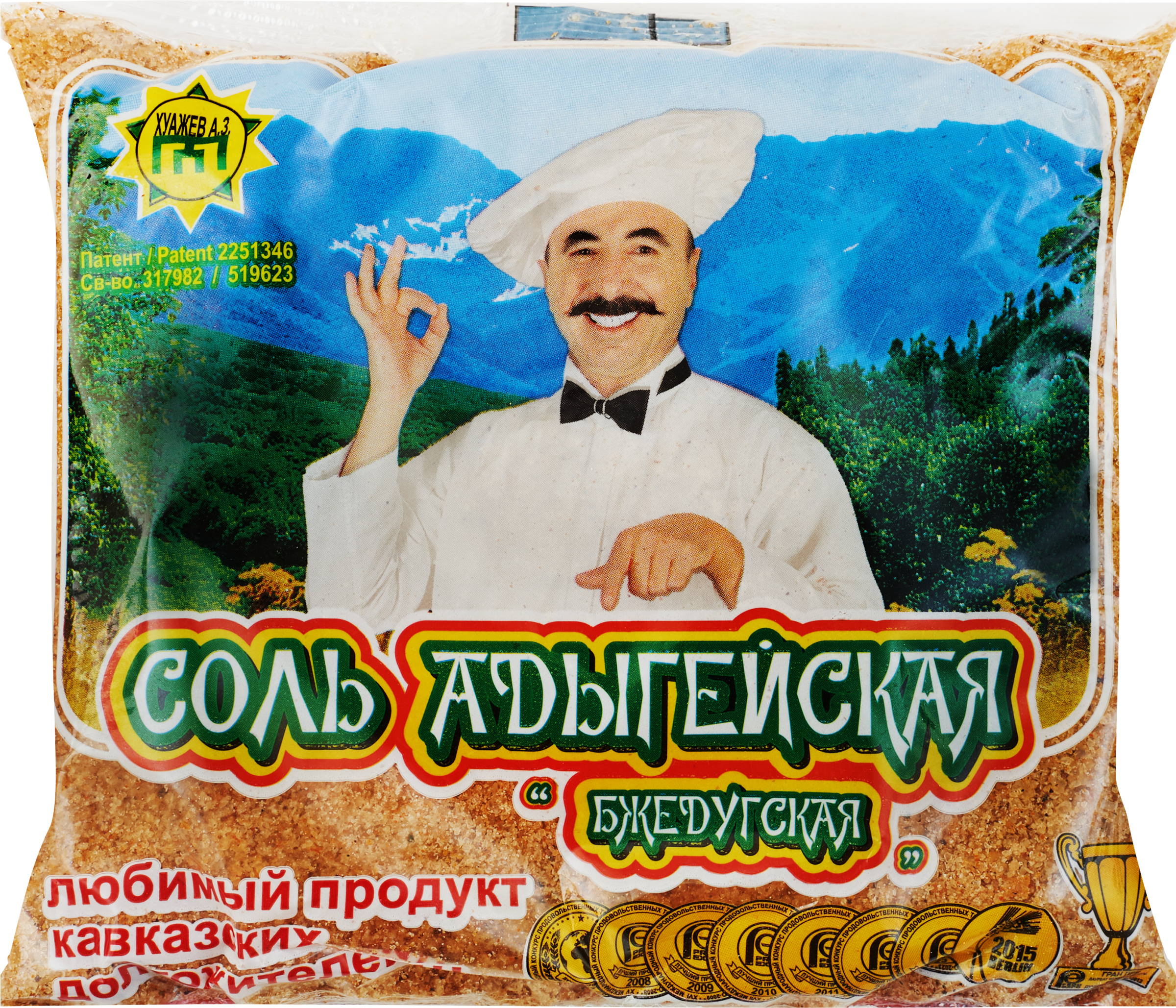 Изображение товара Соль АДЫГЕЙСКАЯ Бжедугская, 450г