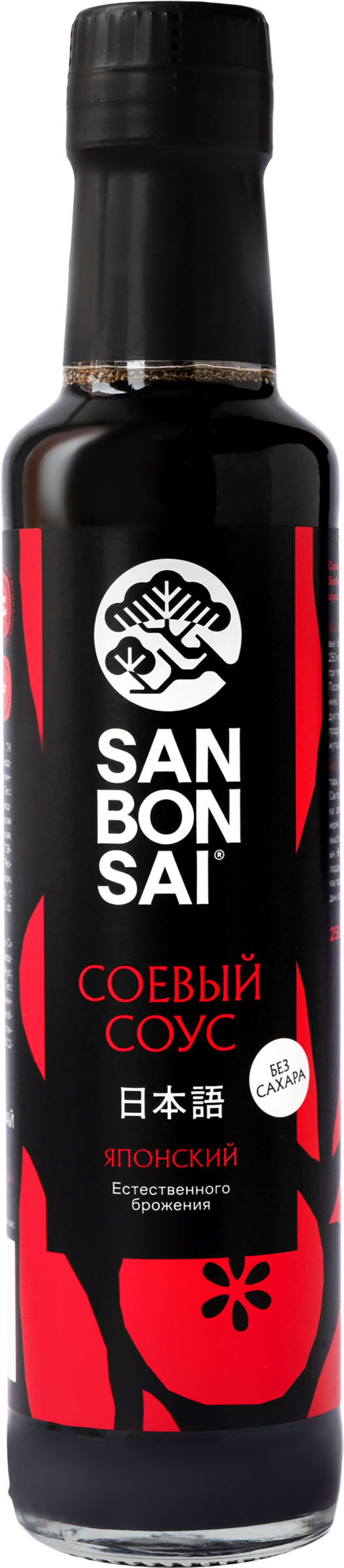 Изображение товара Соус соевый SANBONSAI японский 250г для блюд