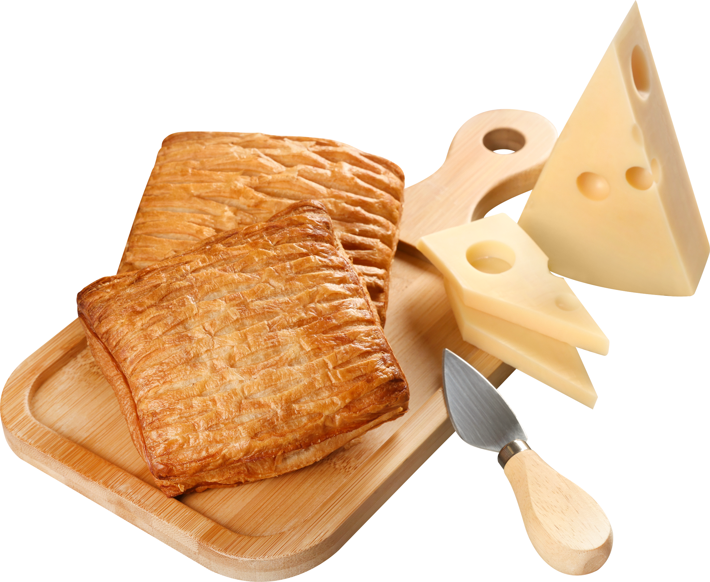 Изображение товара Слойка ЛЕНТА FRESH с сыром 100г - вкусное слоеное изделие для перекуса