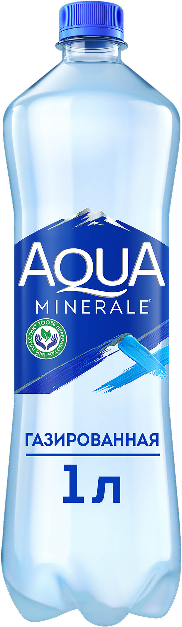 Изображение товара Газированная вода AQUA MINERALE 1 литр - освежающий напиток высокого качества