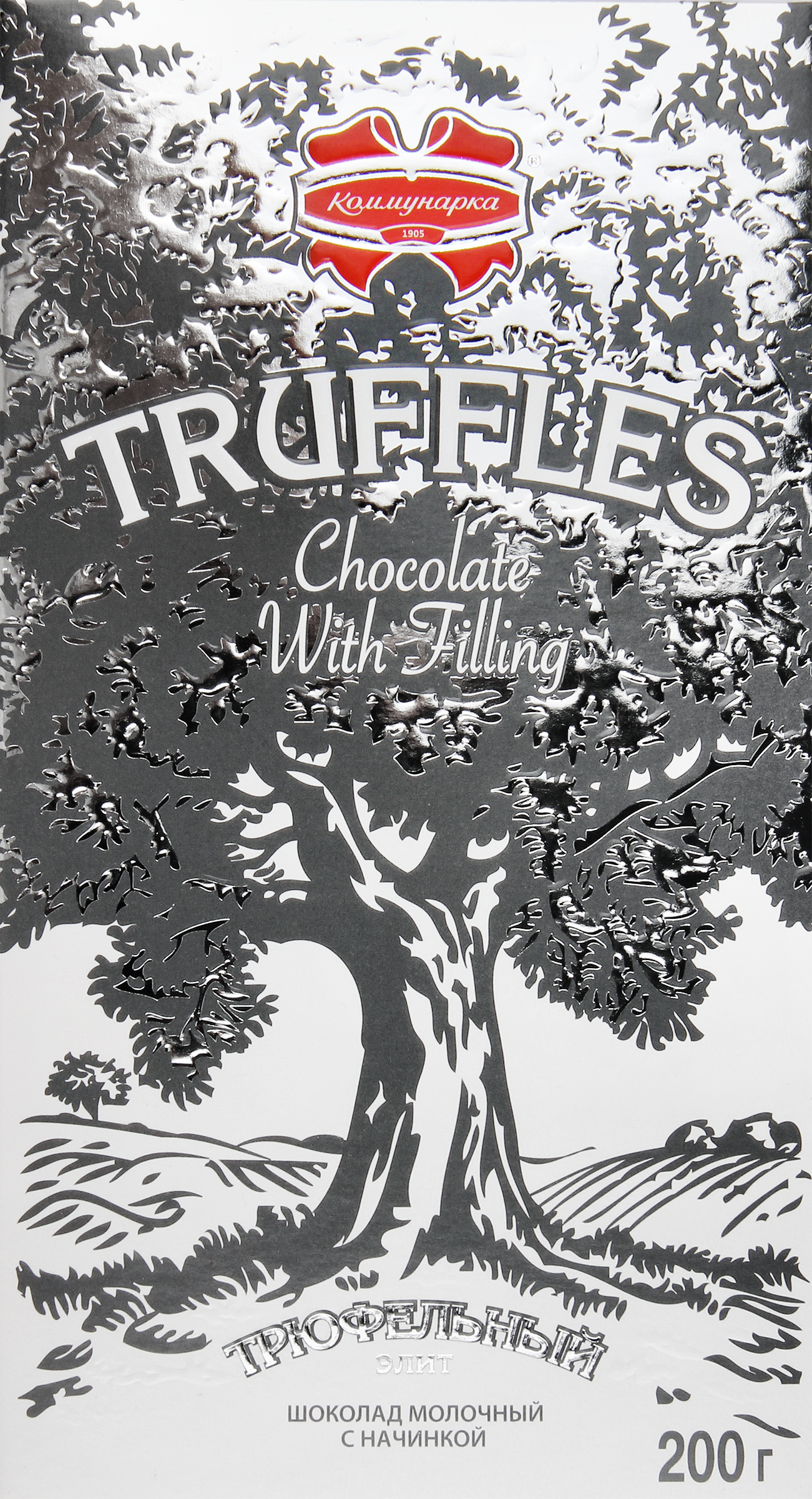 Изображение товара Шоколад молочный КОММУНАРКА Трюфельный элит, 200г