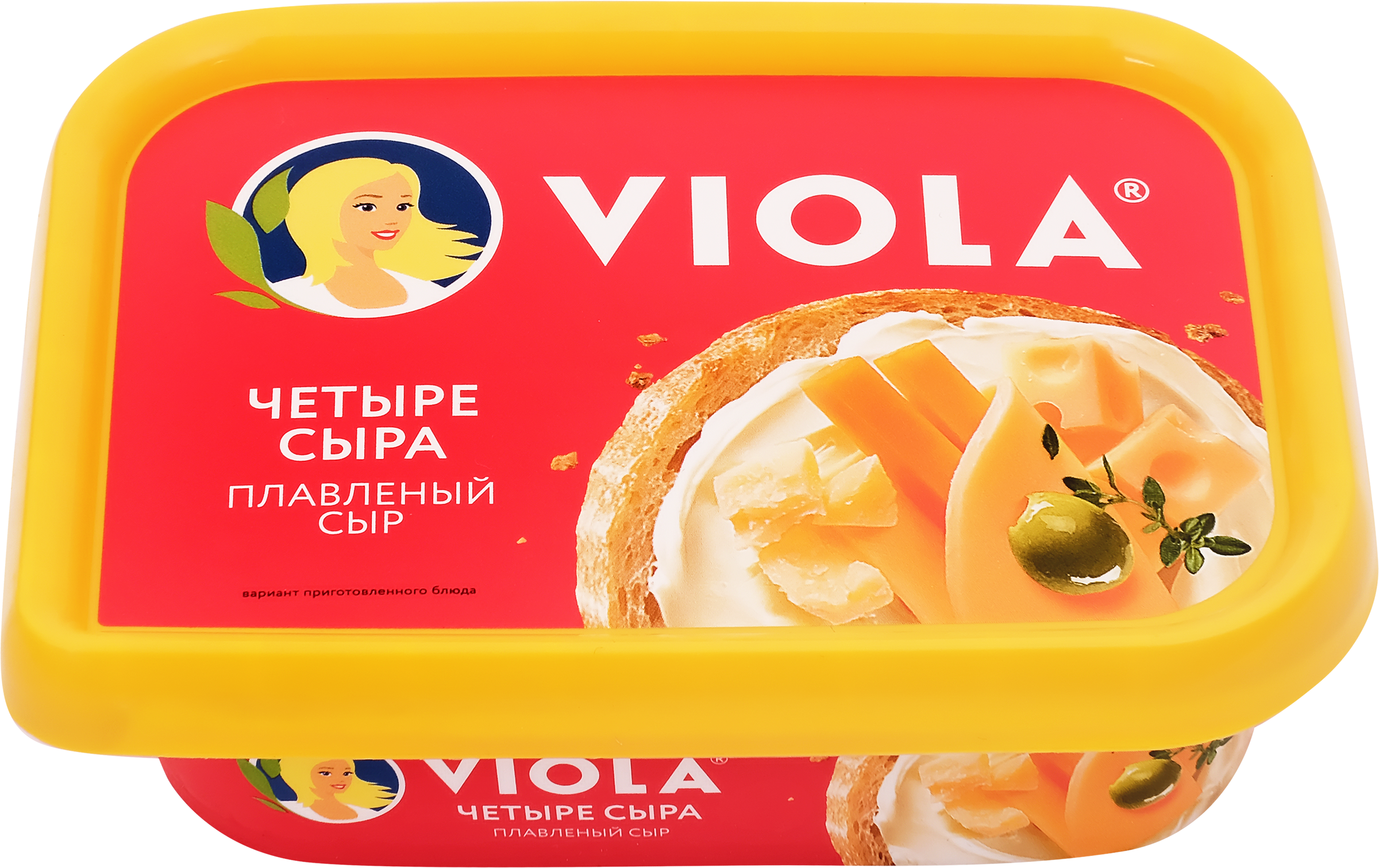 Изображение товара Сыр плавленый VIOLA Четыре сыра 50%, без змж, 200г
