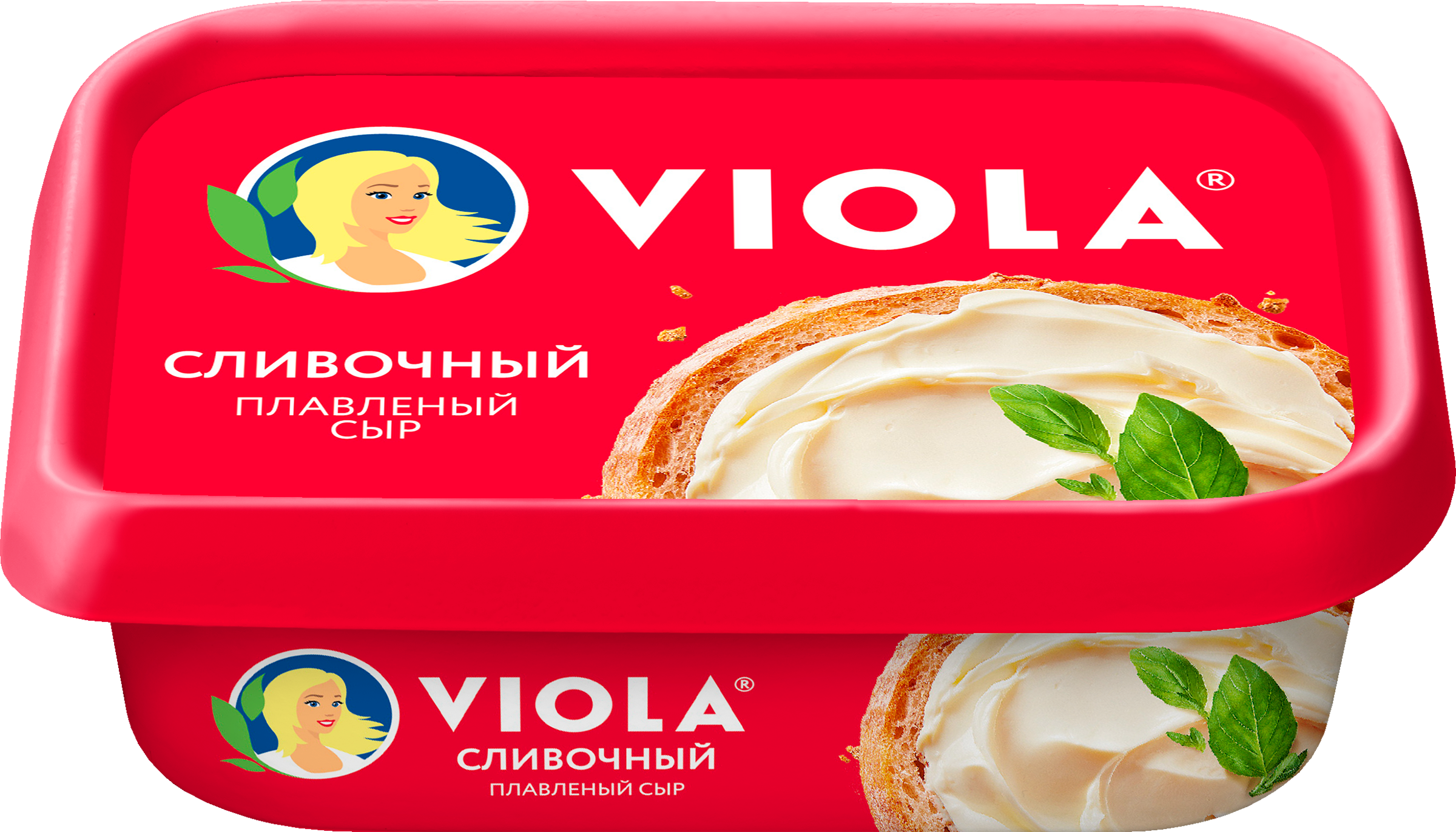 Изображение товара Сыр плавленый VIOLA Сливочный 50% 200г мягкая структура вкус сливочный
