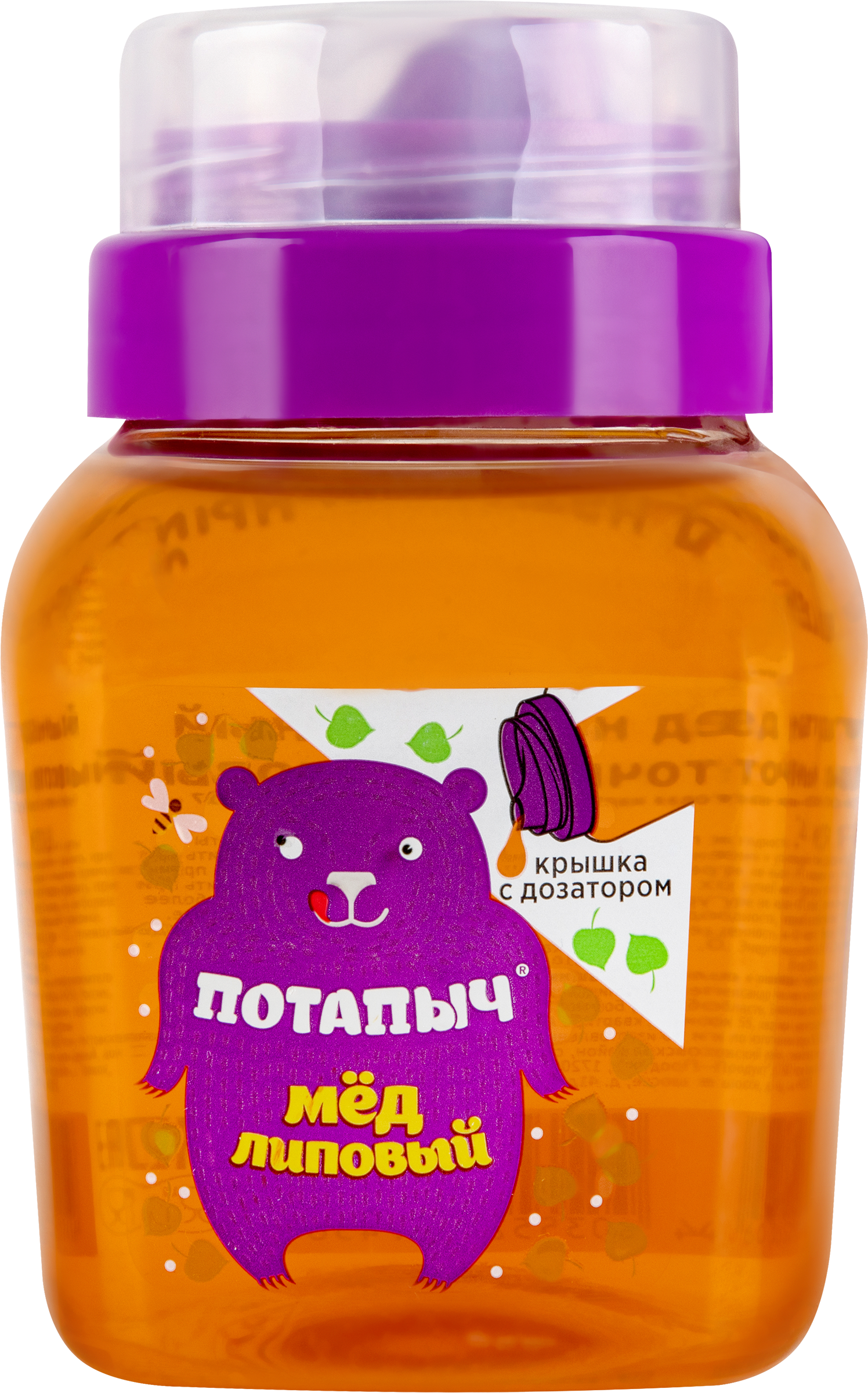 Изображение товара Мед липовый ПОТАПЫЧ натуральный, 500г