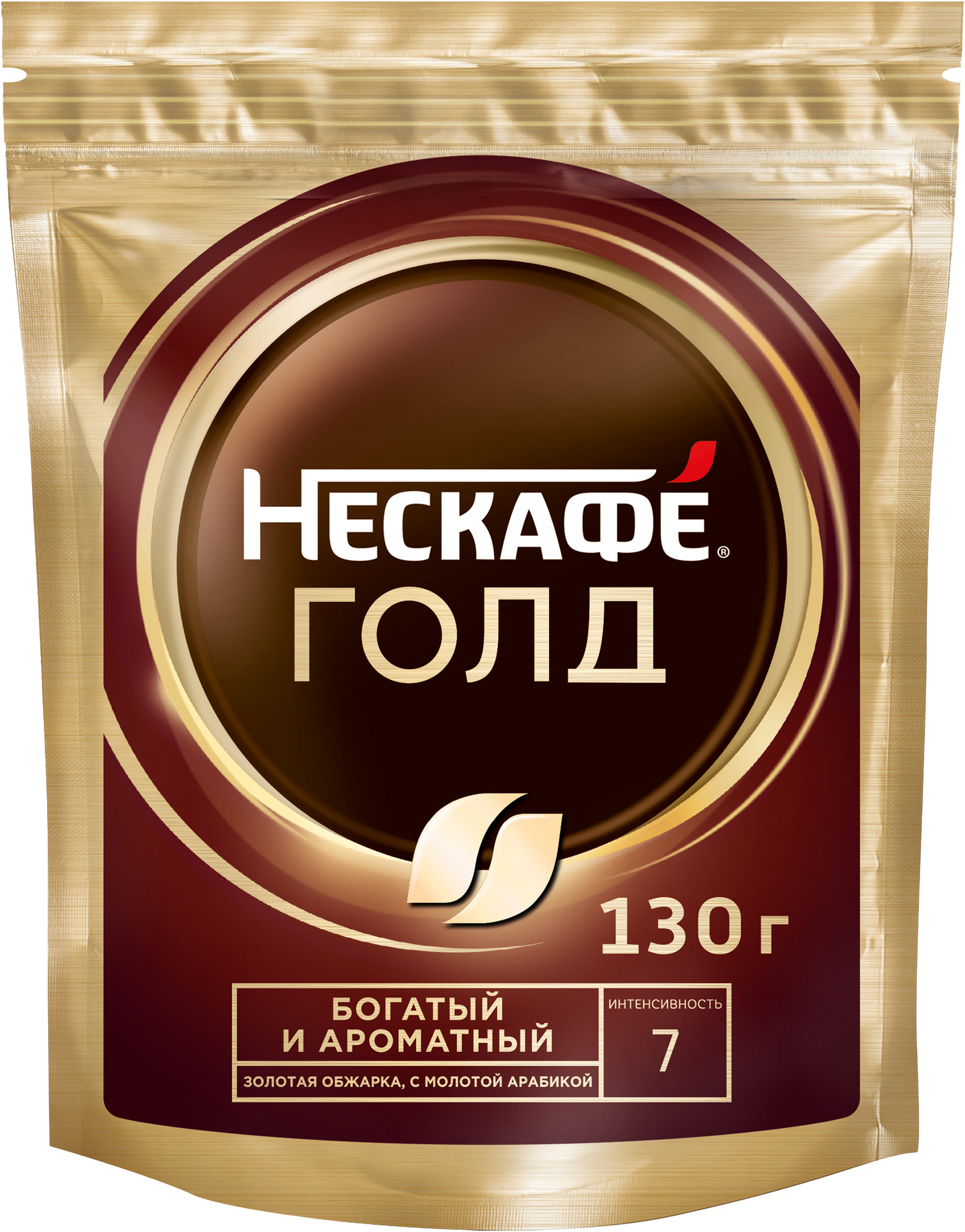 Изображение товара Кофе растворимый НЕСКАФЕ Gold натуральный, 130г
