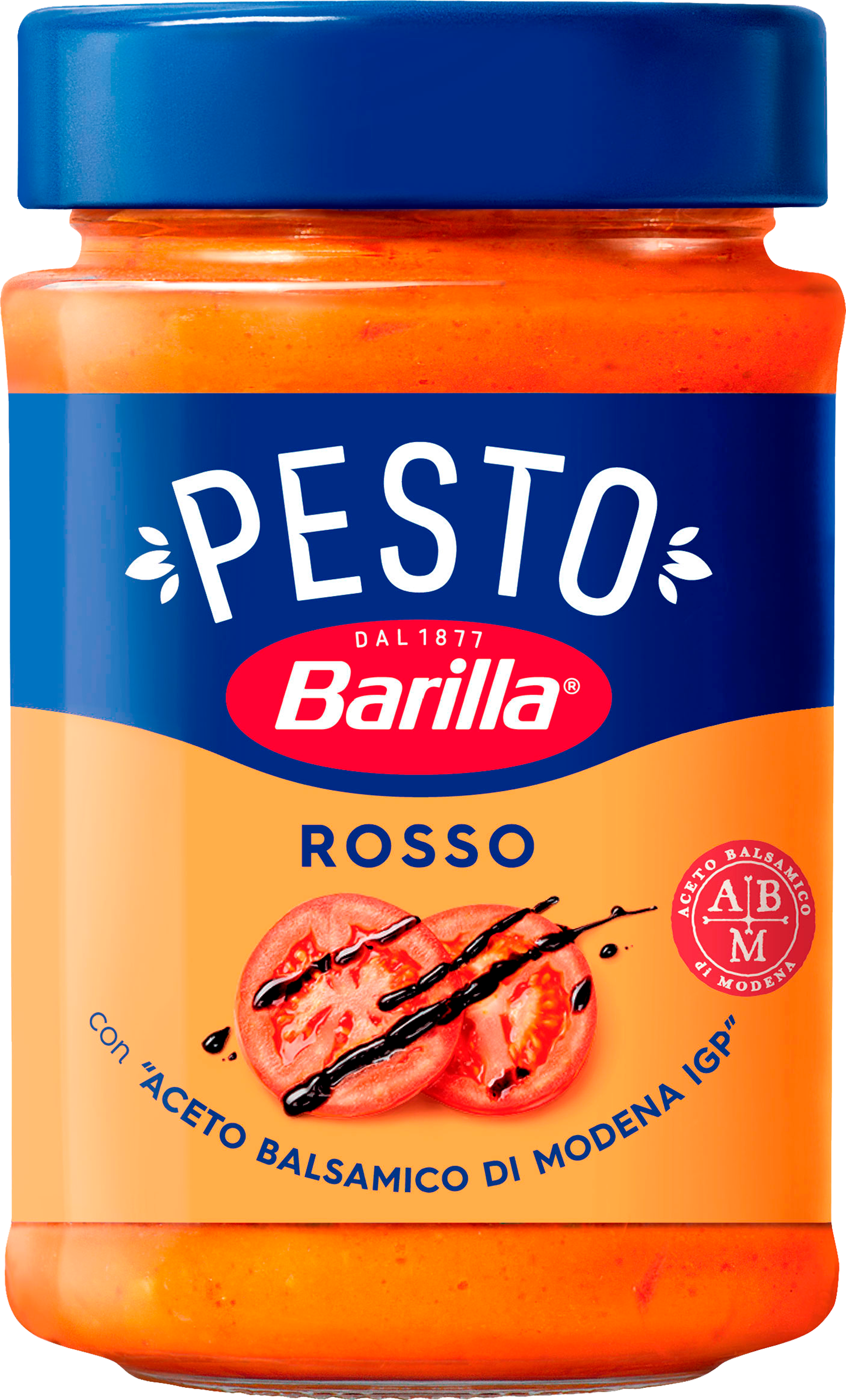 Изображение товара Соус BARILLA Pesto Rosso, с томатами и базиликом, 200г