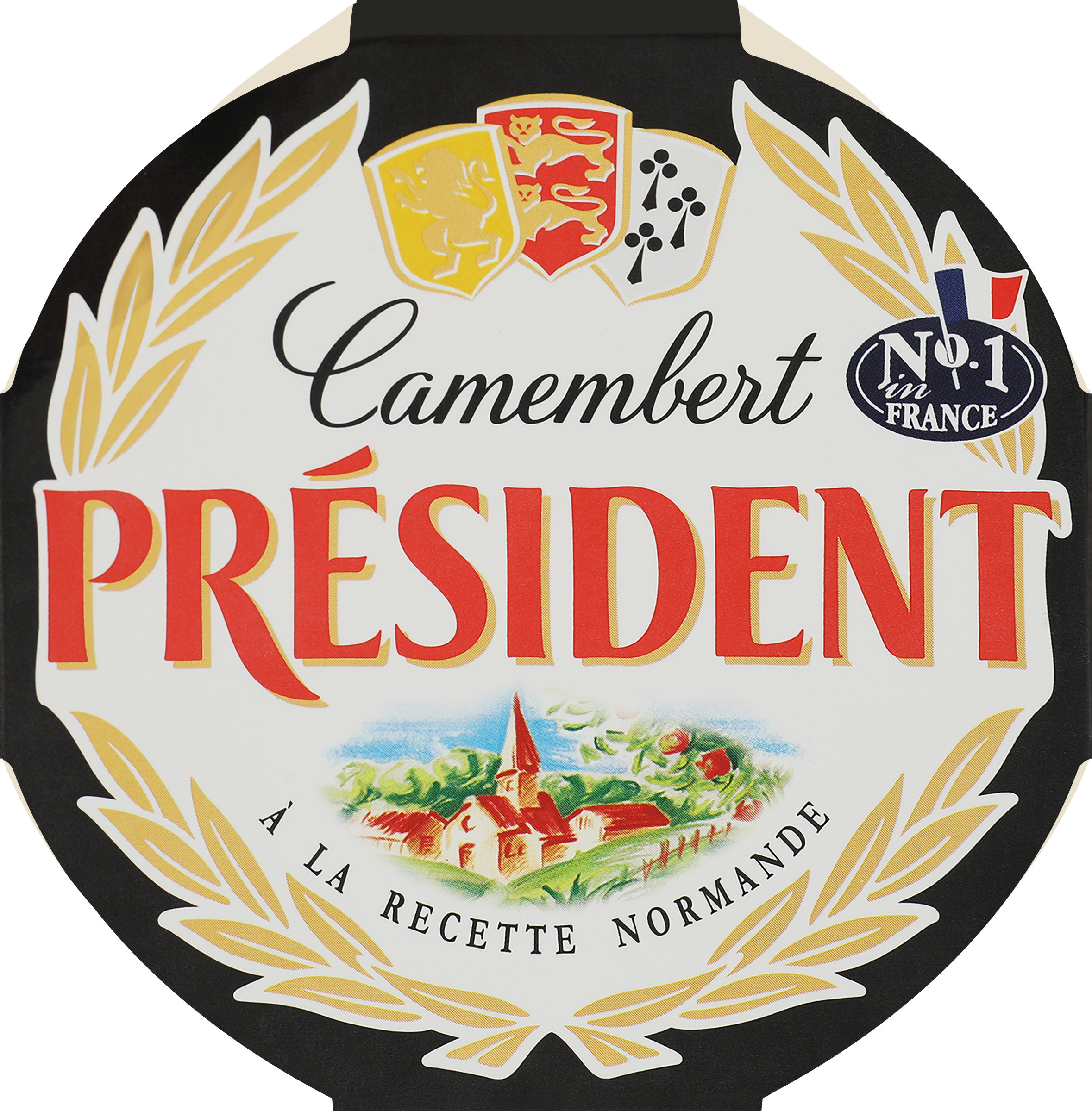 Изображение товара Мягкий сыр PRESIDENT Camembert с белой плесенью, 125 г - французский деликатес