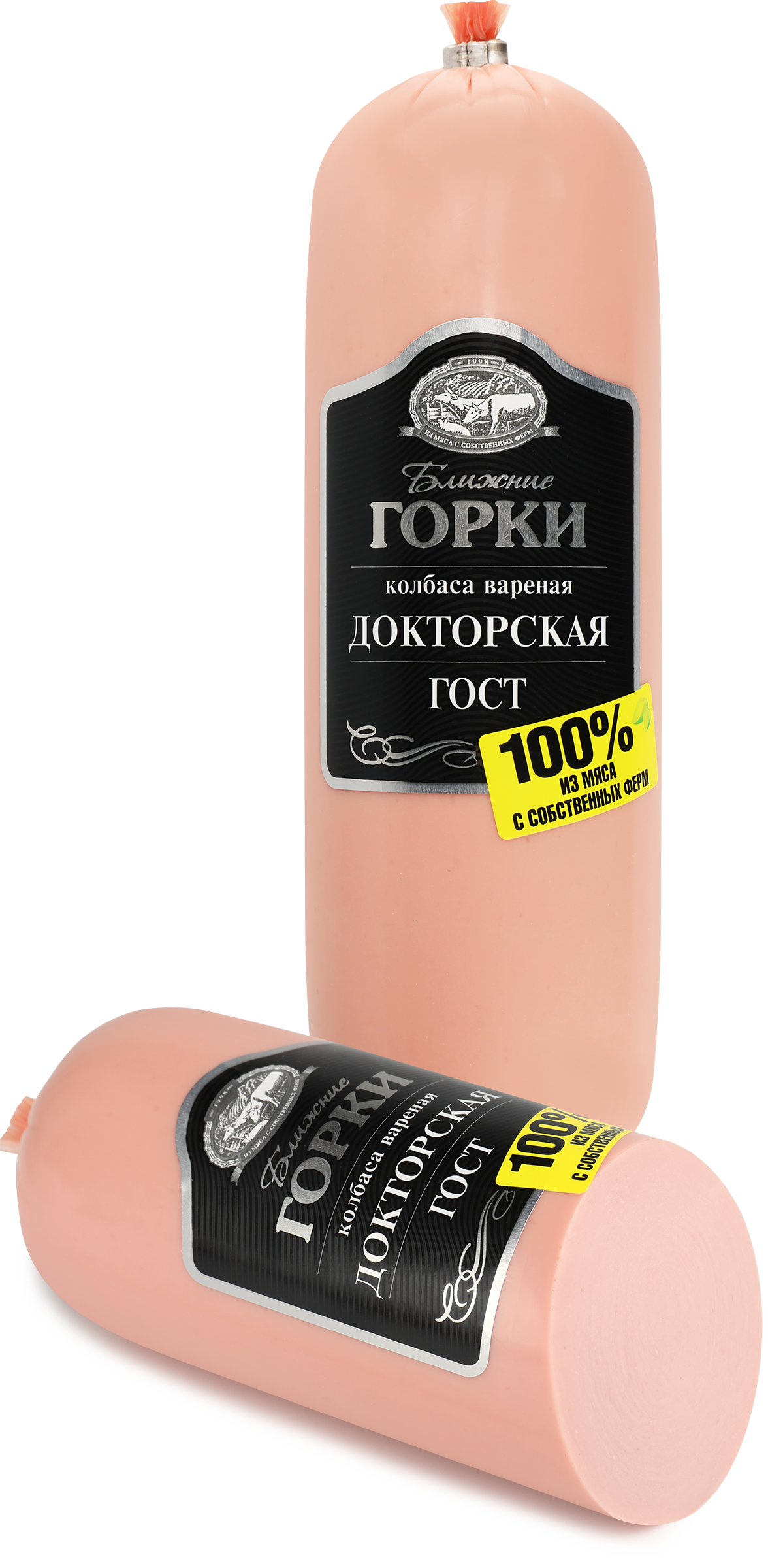 Изображение товара Колбаса вареная БЛИЖНИЕ ГОРКИ Докторская ГОСТ, 500г
