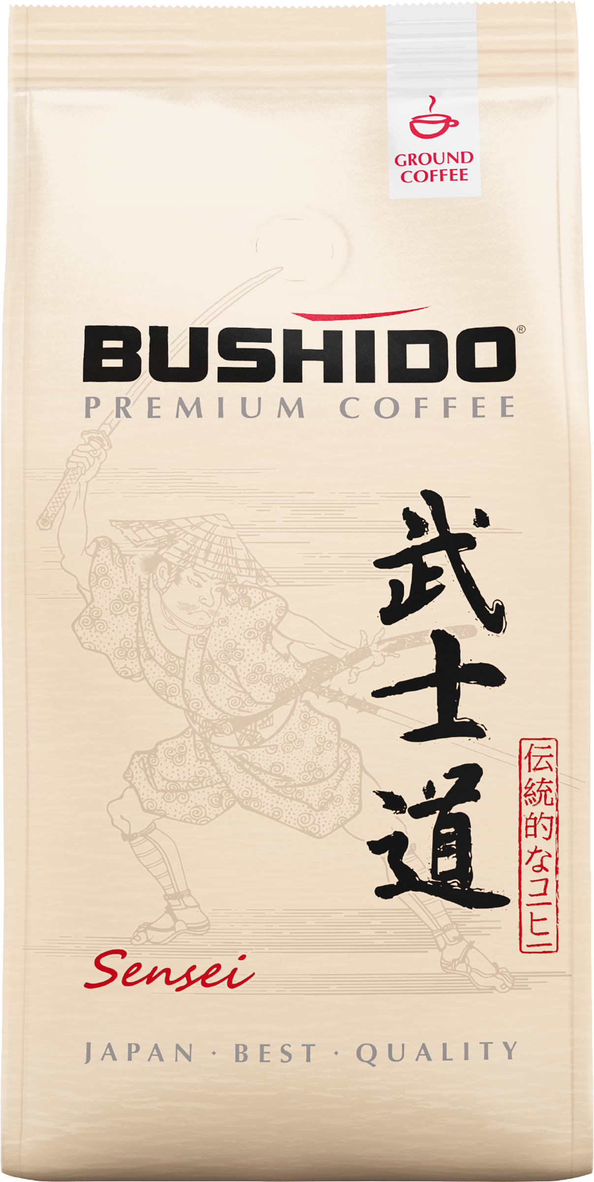Изображение товара Молотый кофе BUSHIDO Sensei 227г арабика мягкий вкус