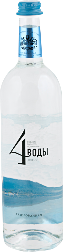Изображение товара Вода питьевая АБРАУ-ДЮРСО 4 воды Дюр-Со газированная 0.75л