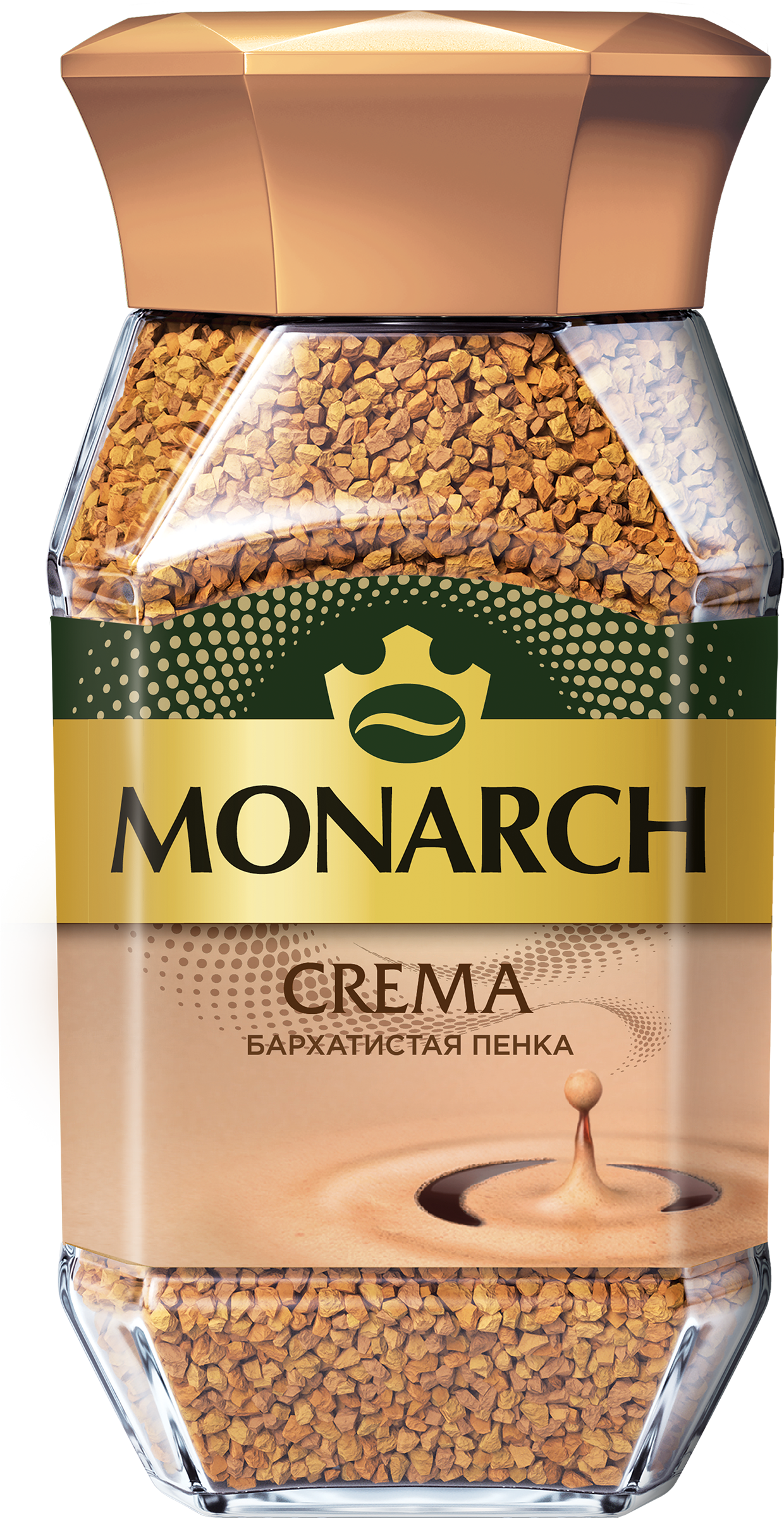 Изображение товара Кофе растворимый MONARCH Crema натуральный сублимированный, 95г