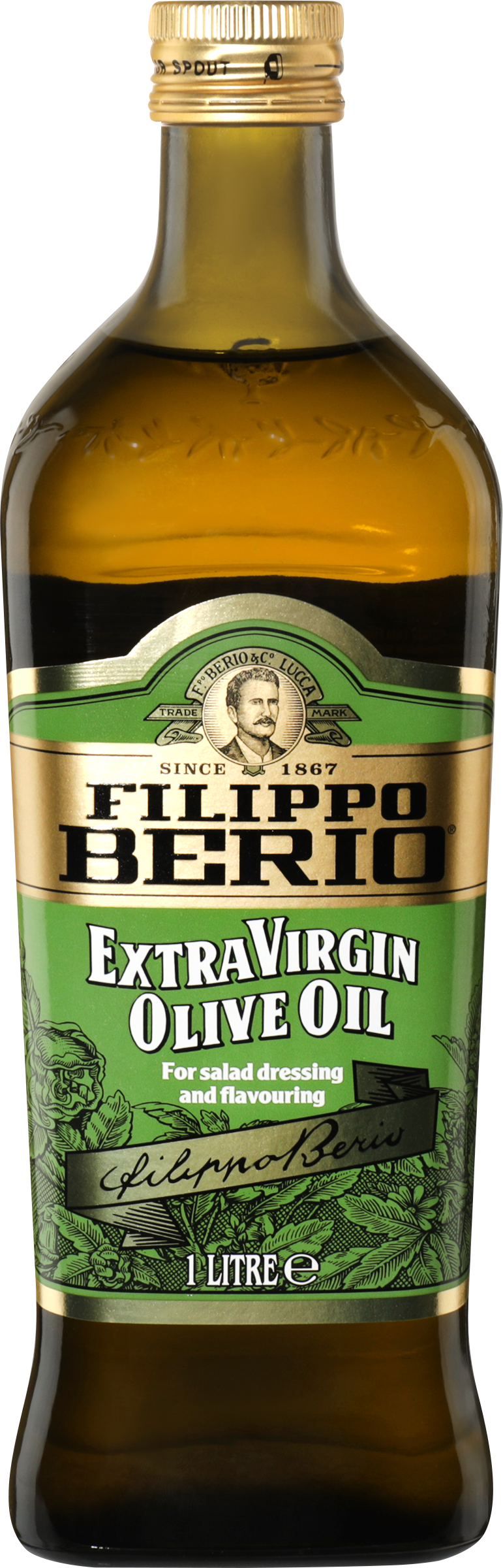 Изображение товара Масло оливковое FILIPPO BERIO Extra Virgin нерафинированное, 1л