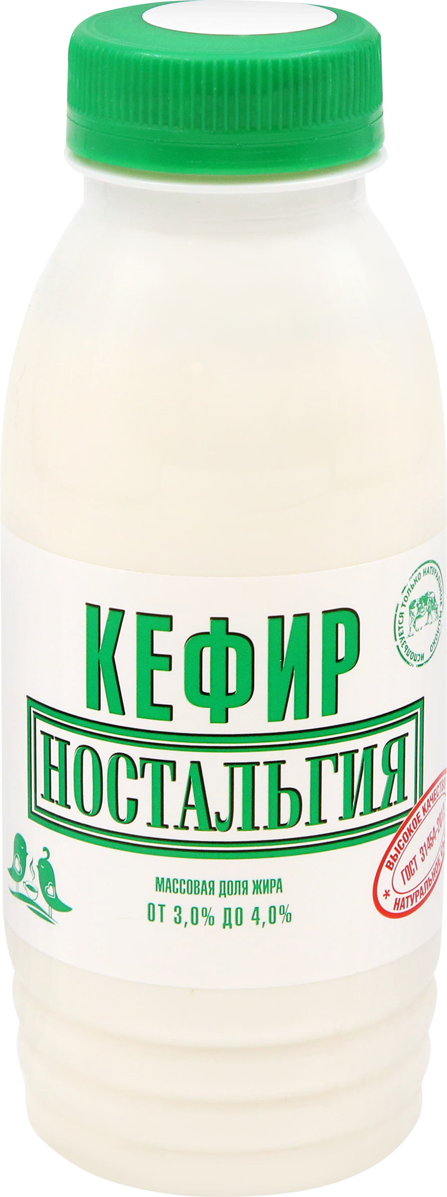 Изображение товара Кефир НОСТАЛЬГИЯ 3–4%, без змж, 300г