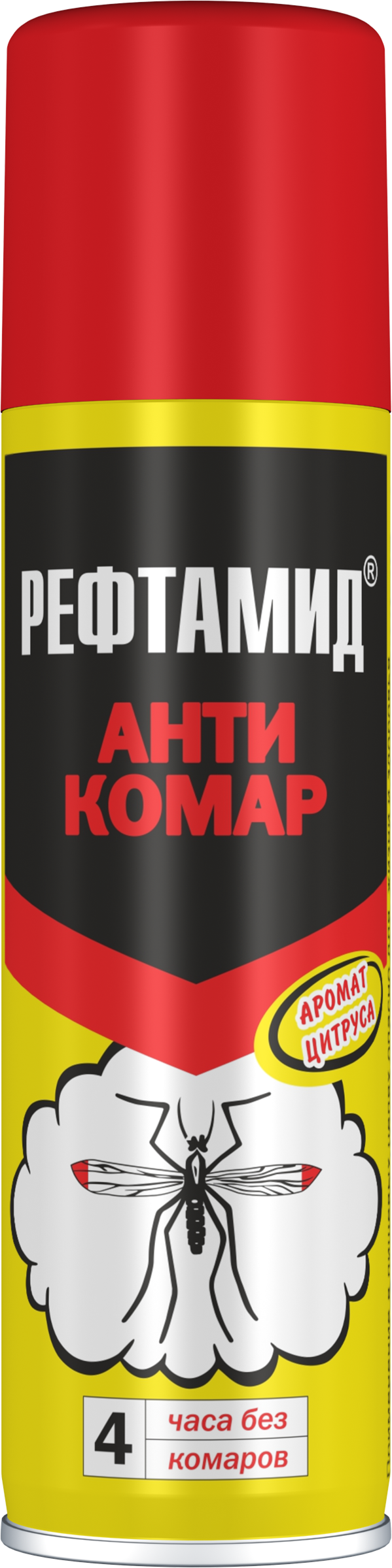 Изображение товара Аэрозоль-репеллент ЧТМ fantasy brands РЕФТАМИД Антикомар 145мл