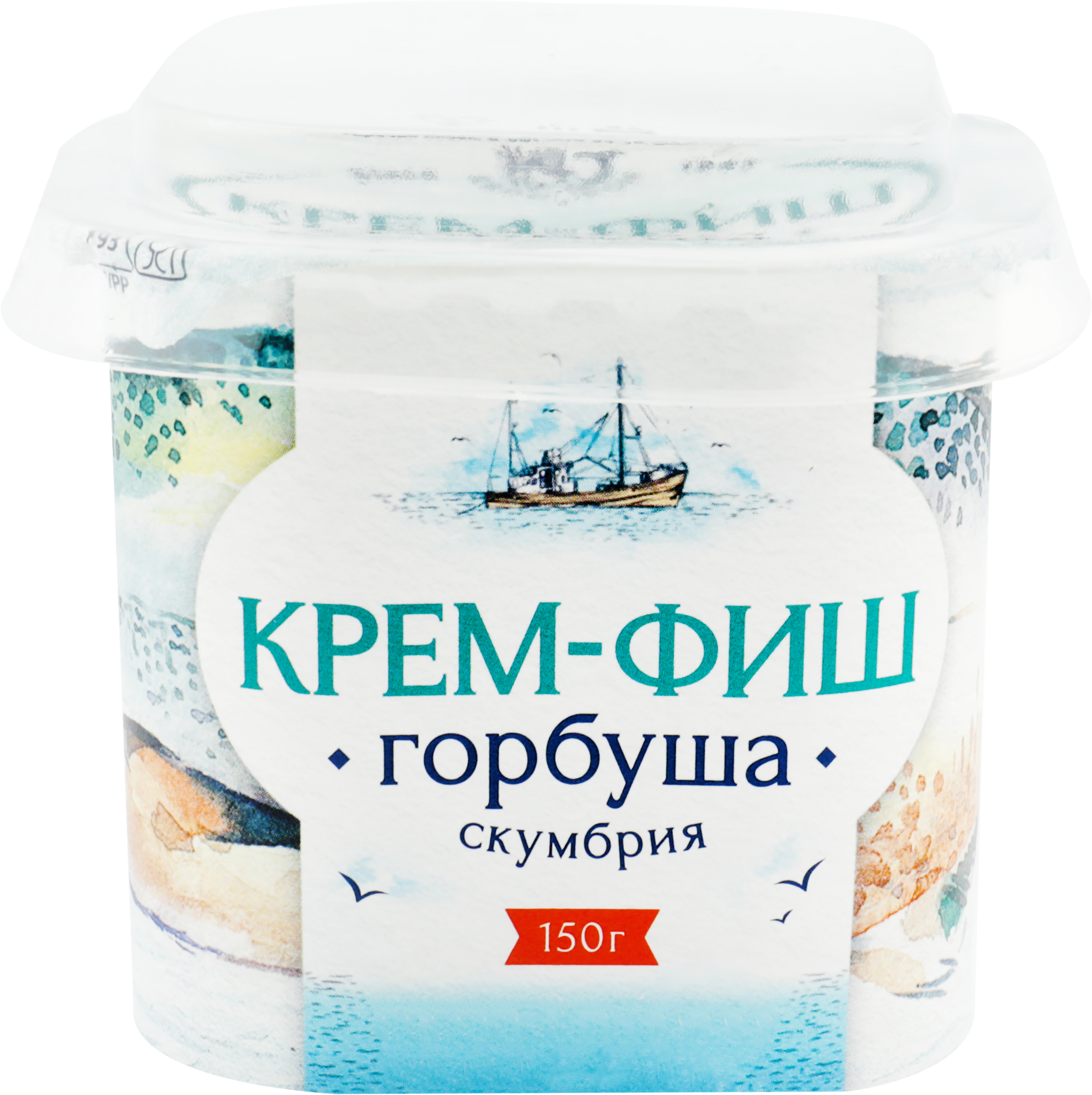 Изображение товара Паста КРЕМ-ФИШ Горбуша-скумбрия, 150г