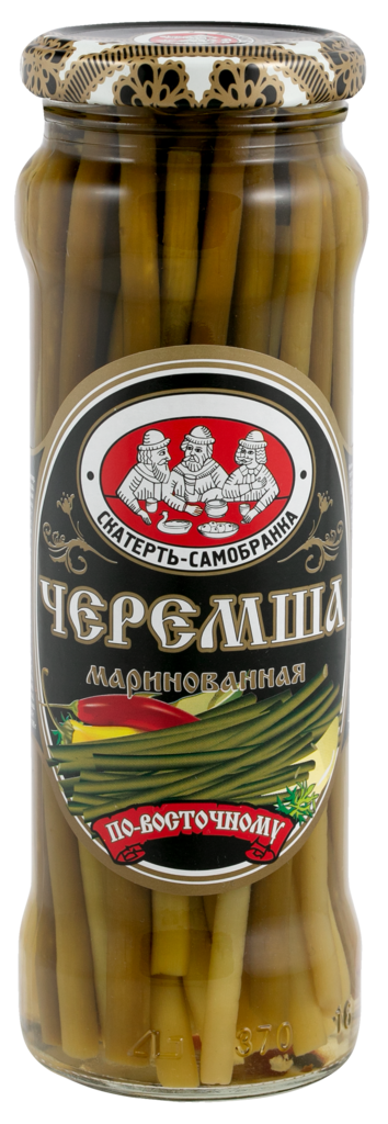 Изображение товара Маринованная черемша СКАТЕРТЬ-САМОБРАНКА По-восточному, 370мл